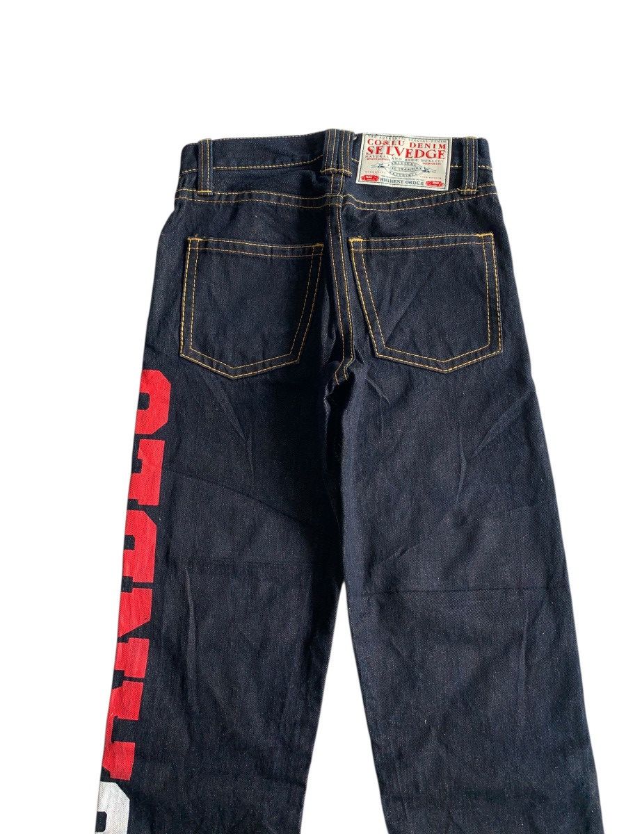 Japanese Brand CO AND LU SELVEDGE STREETWEAR DENIM Size US 26 / EU 42 - 8 Thumbnail