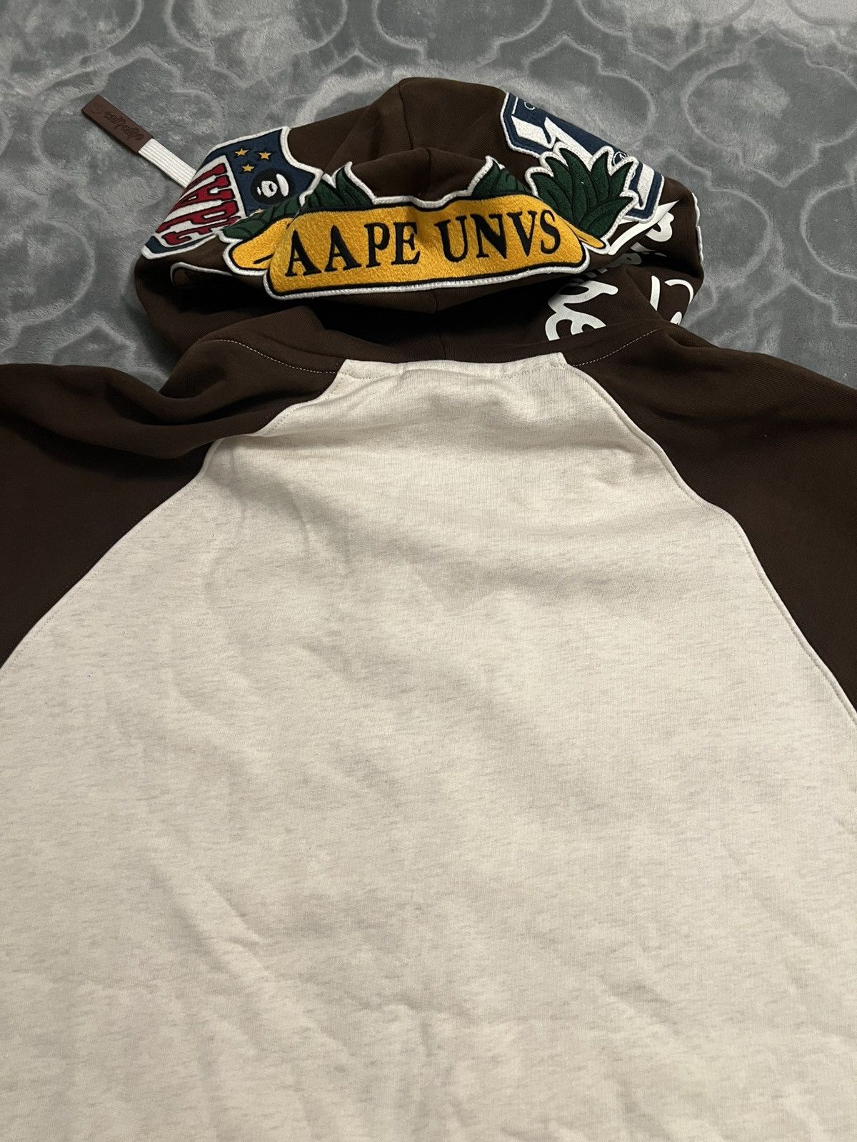 Other Aape By A Bathing Ape Boxie Hoodie In Biege And Brown Size US S / EU 44-46 / 1 - 7 Thumbnail