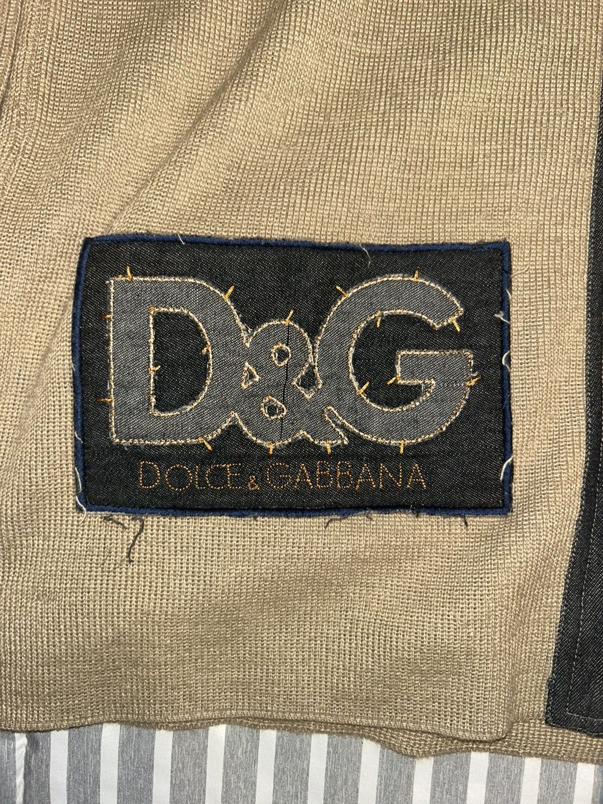 Dolce & Gabbana Dolce & Gabbana Beige Cardigan Size US XL / EU 56 / 4 - 6 Thumbnail