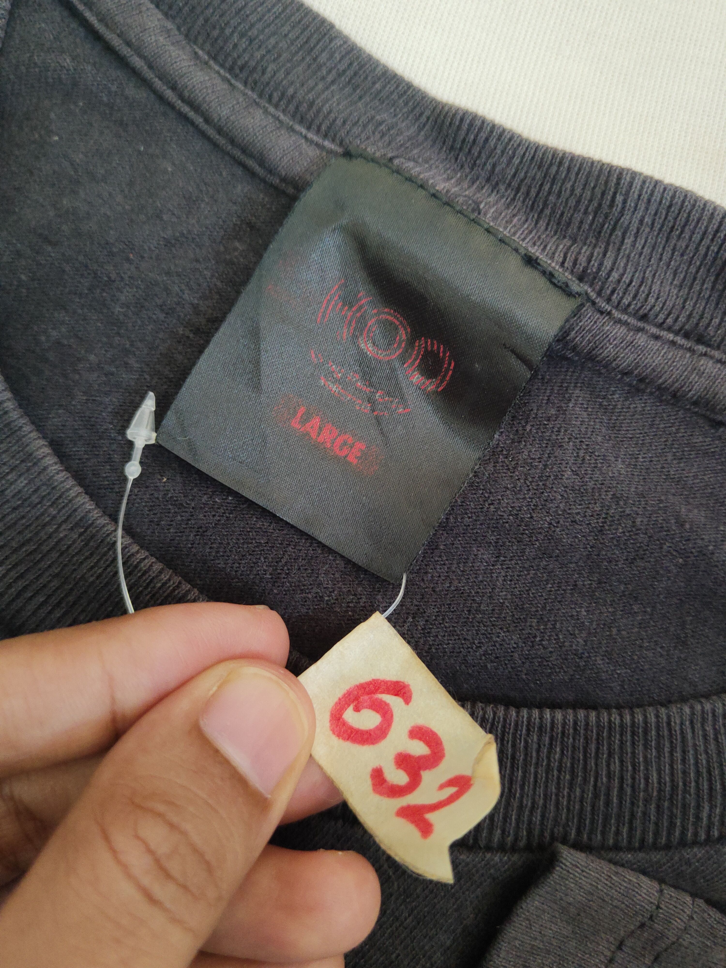 Japanese Brand × Vintage A.W.K Black Faded Short Sleeve T-shirts #632 Size US L / EU 52-54 / 3 - 12 Thumbnail