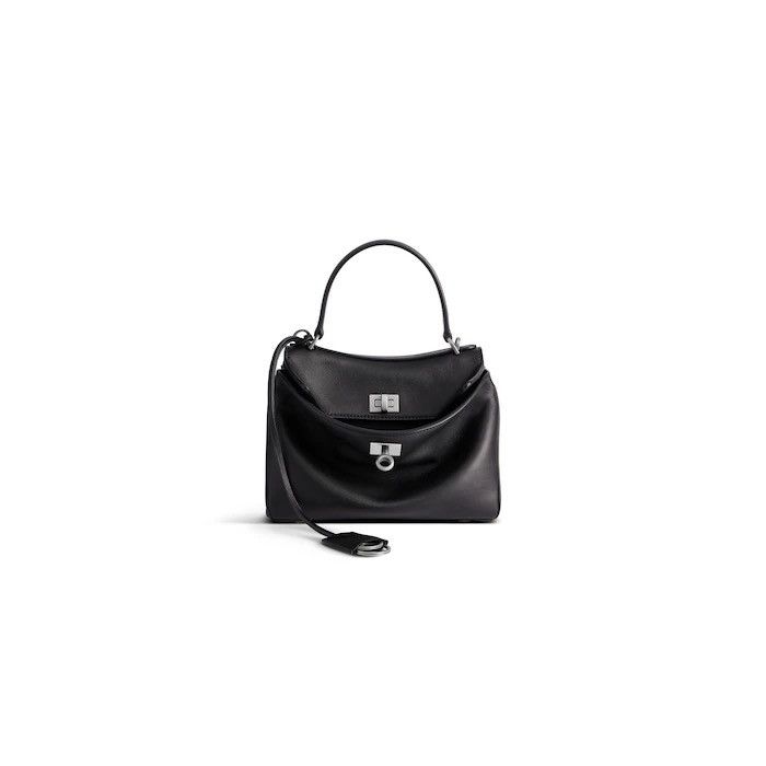 Balenciaga Balenciaga Rodeo Mini Leather Tote Bag Size ONE SIZE - 1 Thumbnail