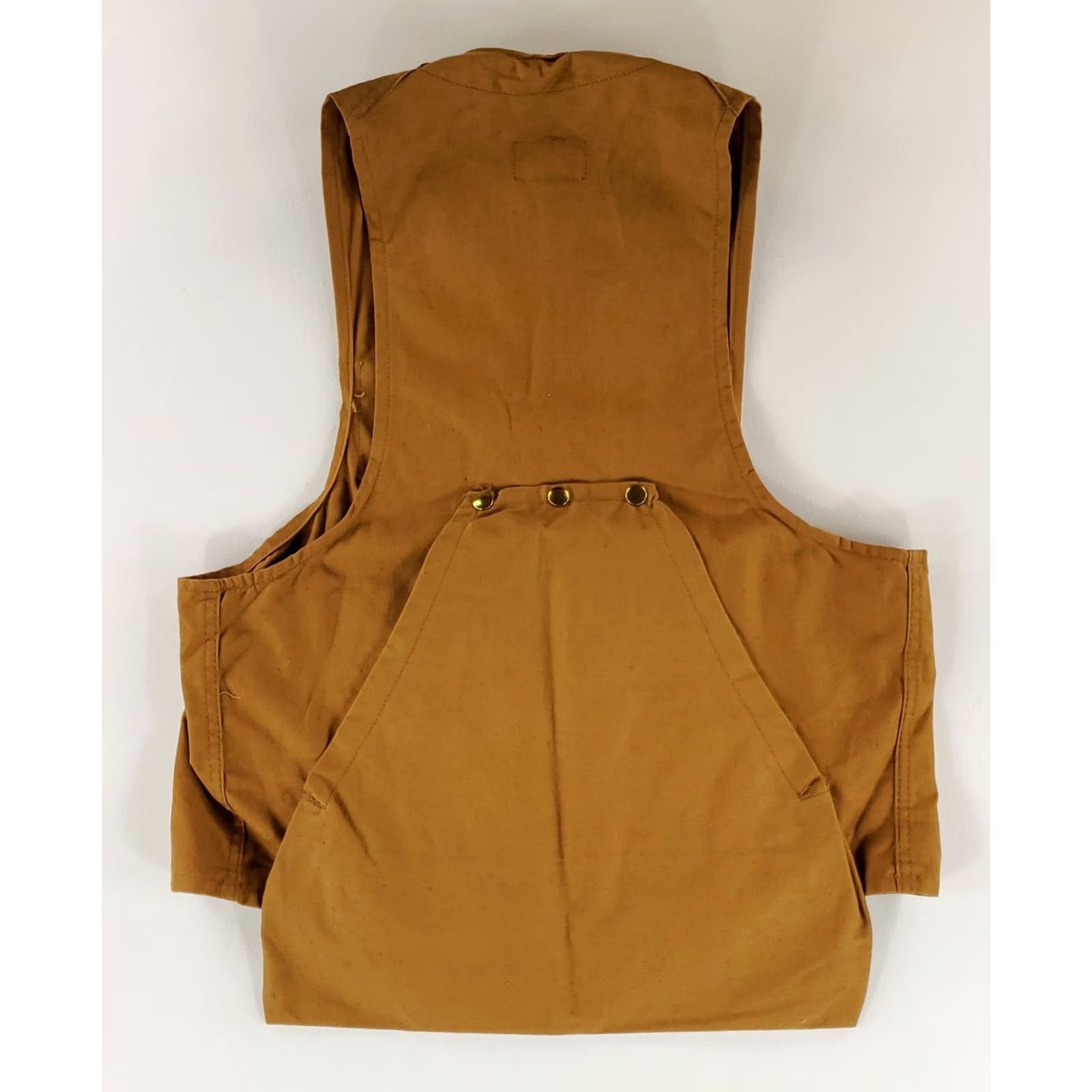 Vintage Winchester Trailblazer Vest Brown Mens M Shooting Hunting Canvas Cotton Vest M Mens Brown Size US M / EU 48-50 / 2 - 3 Thumbnail