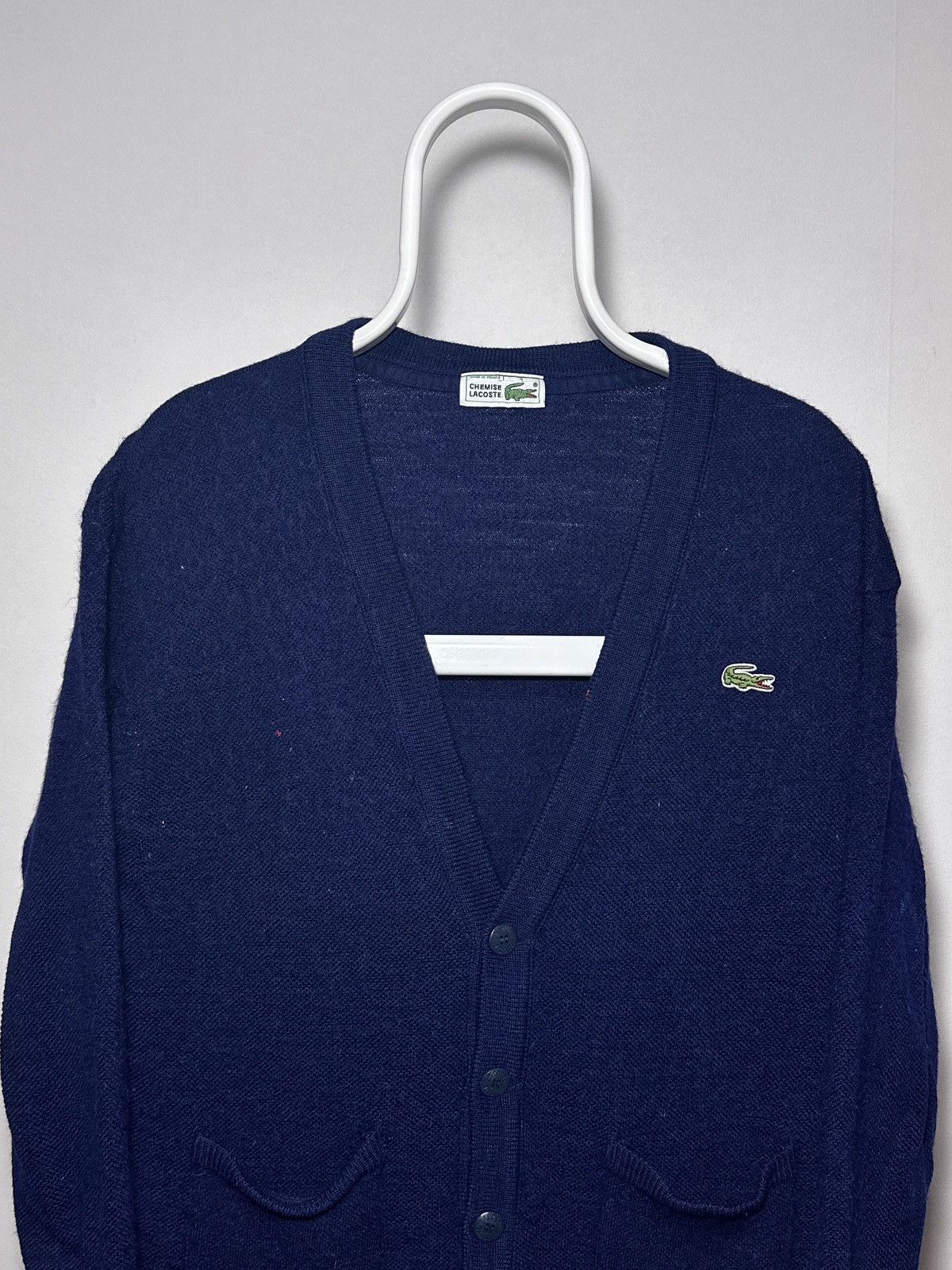 Lacoste Lacoste Chemise Vintage Cardigan Button Sweater Knitted Size US S / EU 44-46 / 1 - 2 Thumbnail