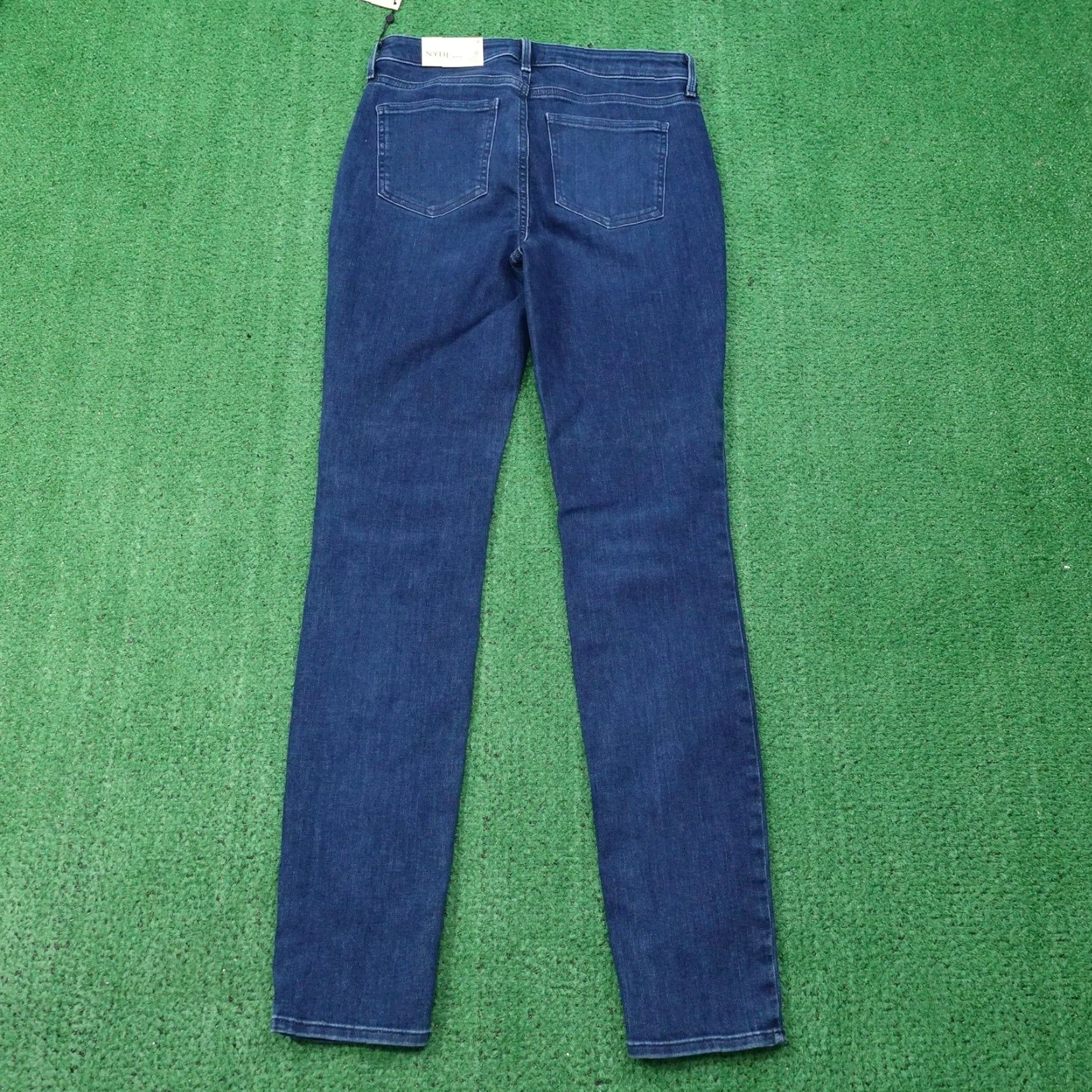 NYDJ NYDJ Jeans Womens 2 Blue Alina Legging LiftxTuck Slim Stretch Dark Denim Size 26" / US 2 / IT 38 - 6 Thumbnail