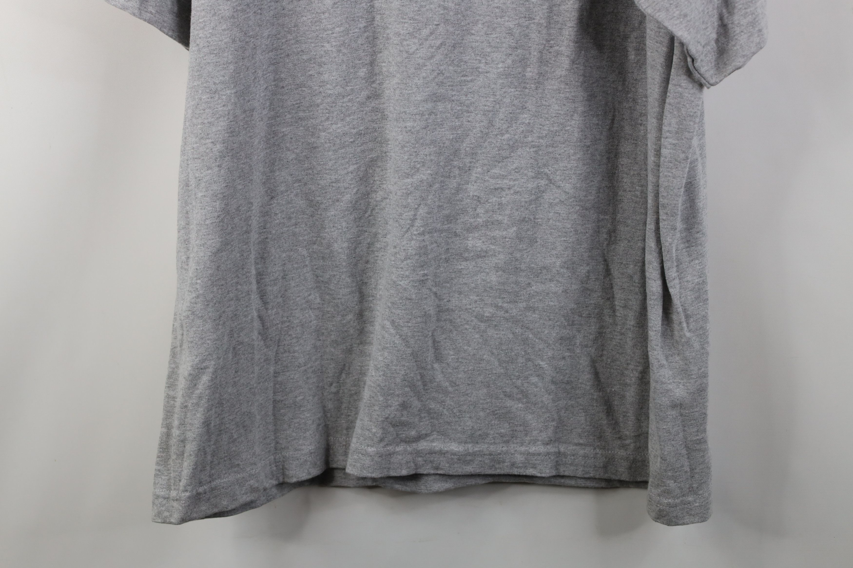 Vintage Vintage 90s University of Michigan Short Sleeve T-Shirt Gray Size US XL / EU 56 / 4 - 11 Thumbnail
