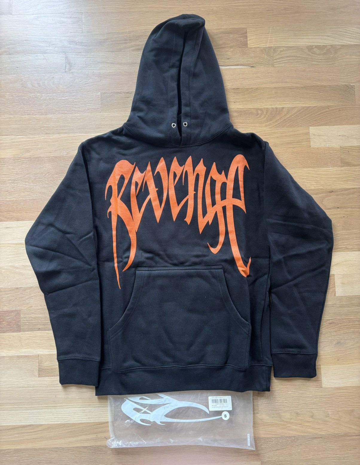 Revenge Revenge Orange Skull Arch Hoodie Black Size US S / EU 44-46 / 1 - 3 Thumbnail