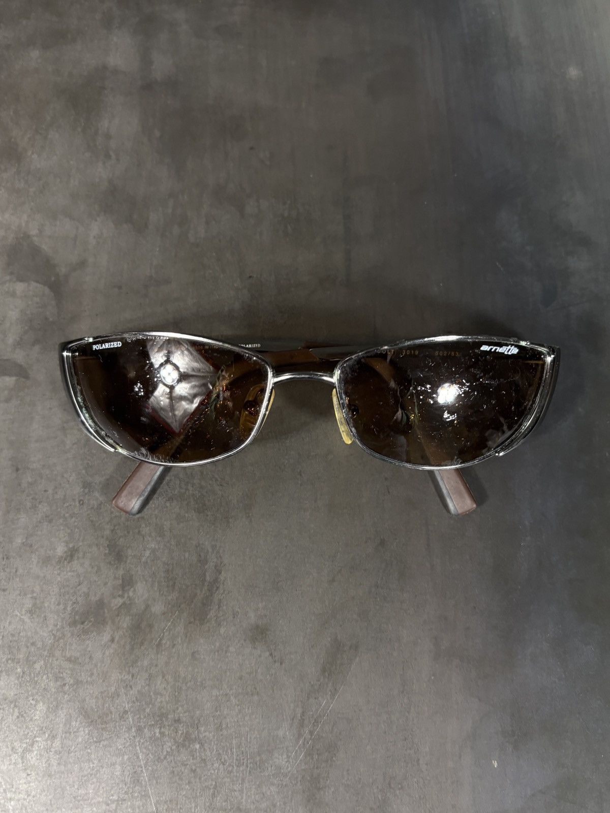 Arnette Vintage Arnette Sunglasses Colt 3019 Made in Italy 90s 2000s Size ONE SIZE - 21 Thumbnail