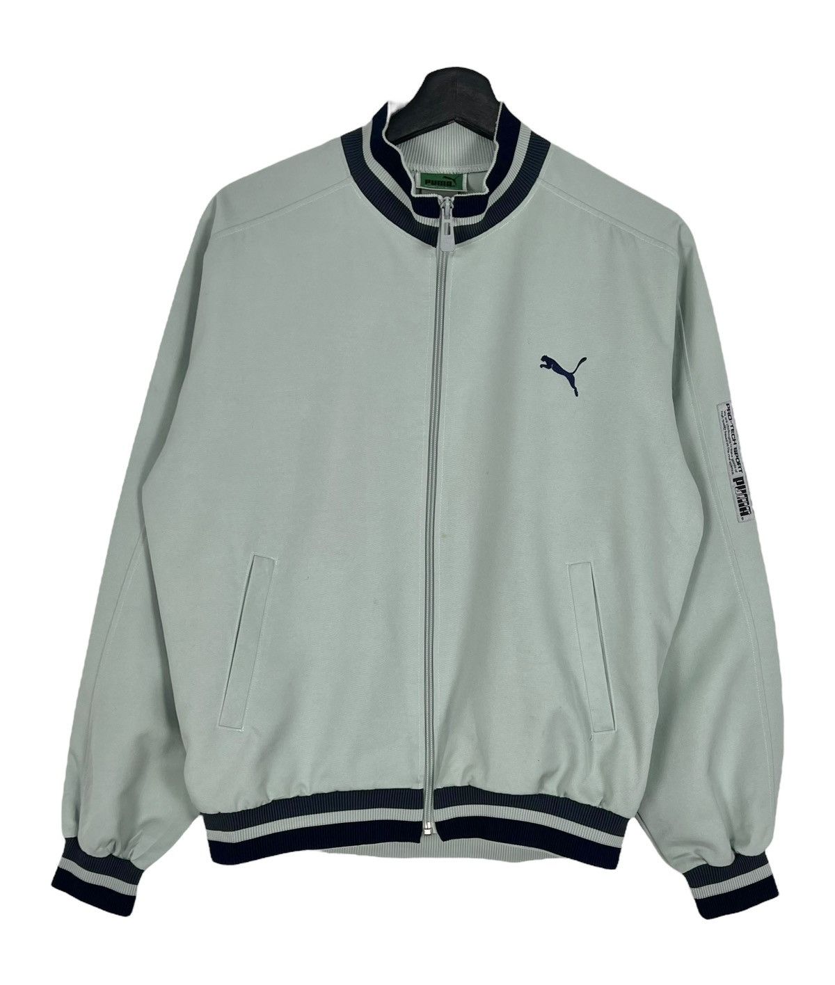 Puma 90s Vintage Everything Puma Pro Tech Jacket “dont be dumb” Size US L / EU 52-54 / 3 - 1 Thumbnail