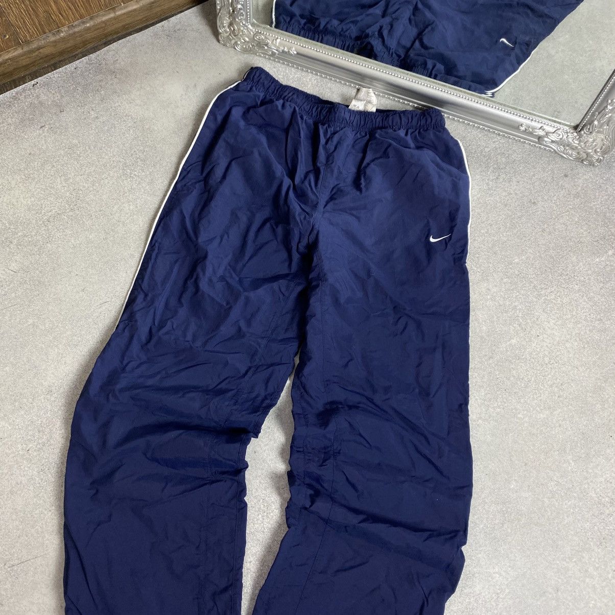 Nike Y2K Vintage Nike Track Pants Size US 34 / EU 50 - 2 Thumbnail
