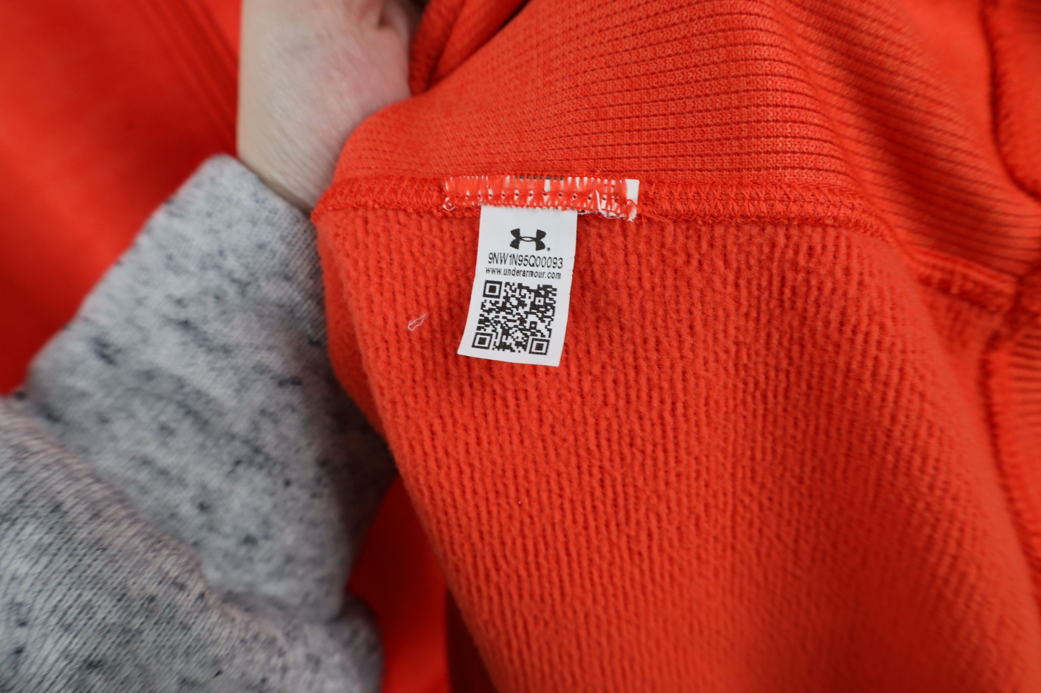 Under Armour × Vintage Under Armour Storm Half Zip Fleece Lined Sweater Orange Size US L / EU 52-54 / 3 - 7 Thumbnail