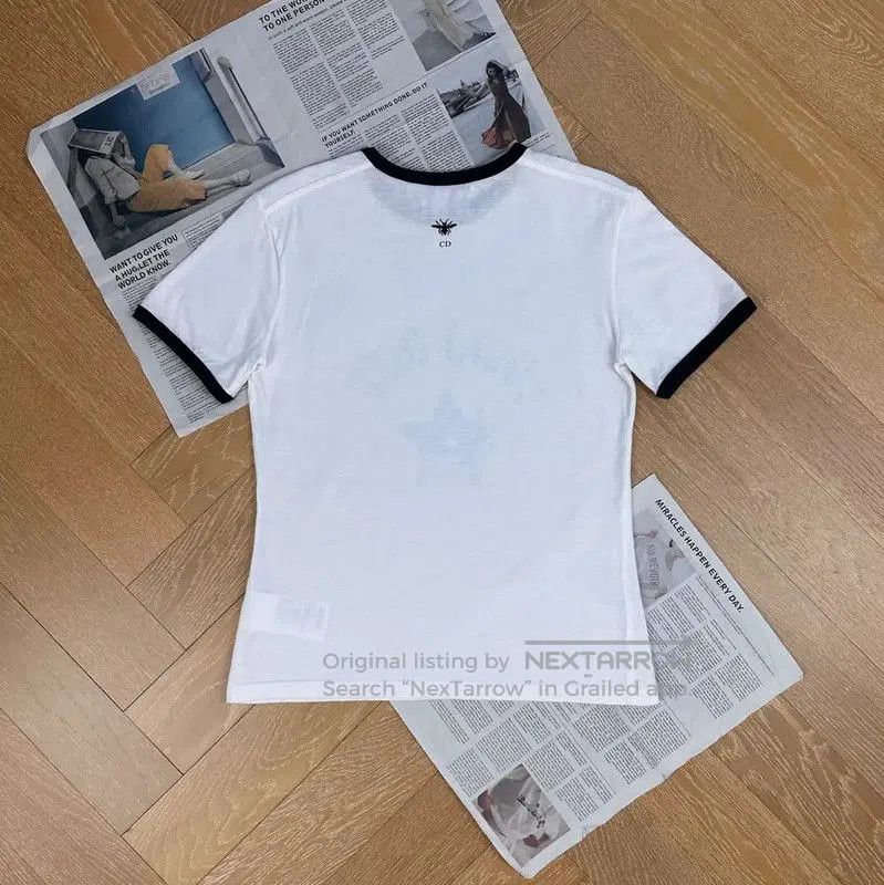 Dior Dior Women's Lucky Star Graphic T. Size S / US 4 / IT 40 - 2 Thumbnail