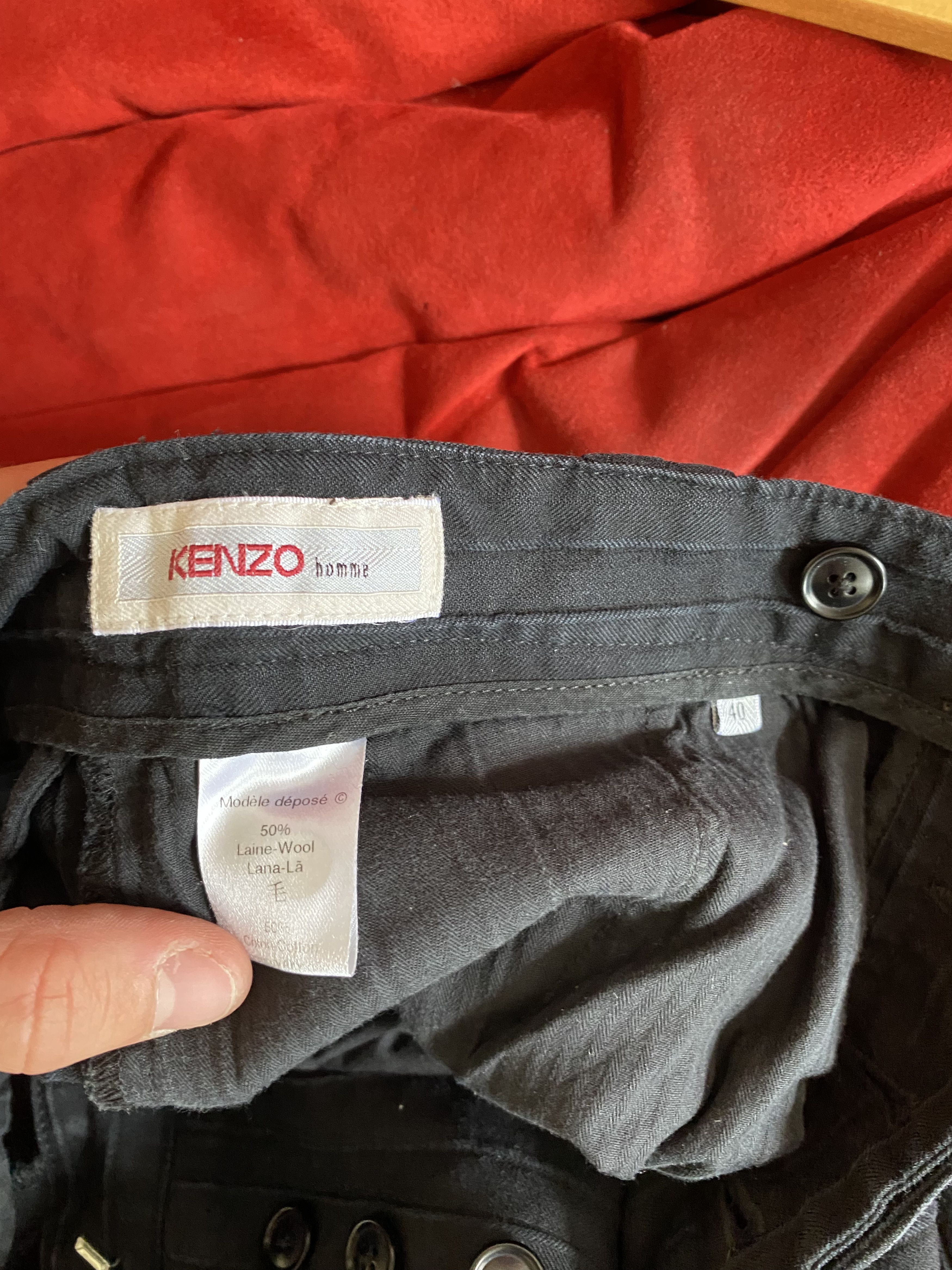 Kenzo Vintage Kenzo Pleated Pants Size US 40 / EU 56 - 6 Thumbnail