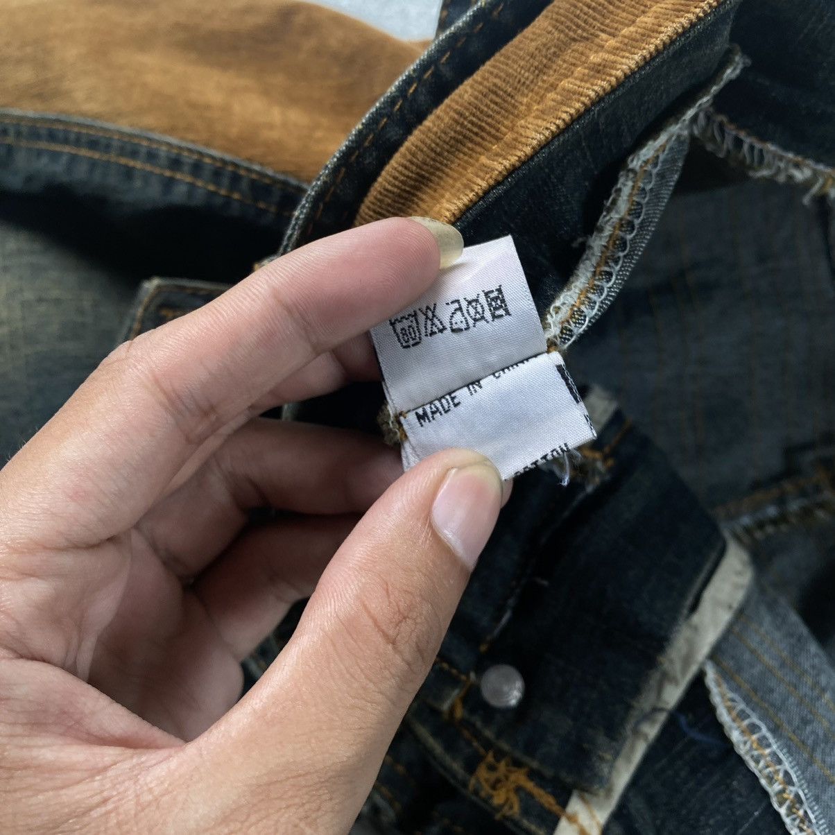 If Six Was Nine × Le Grande Bleu (L.G.B.) × Other japanese hybrid flare stretchy denim pants ifsixwasnine lgb Size US 29 - 6 Thumbnail