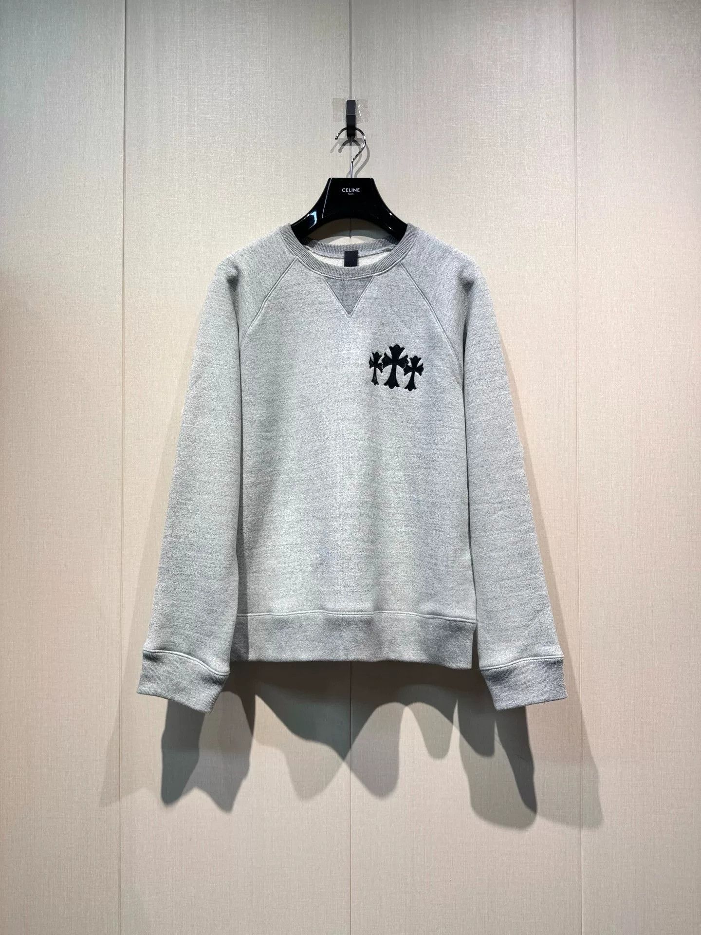 Chrome Hearts Chrome Hearts New Gray Sweatshirt Size US L / EU 52-54 / 3 - 1 Thumbnail