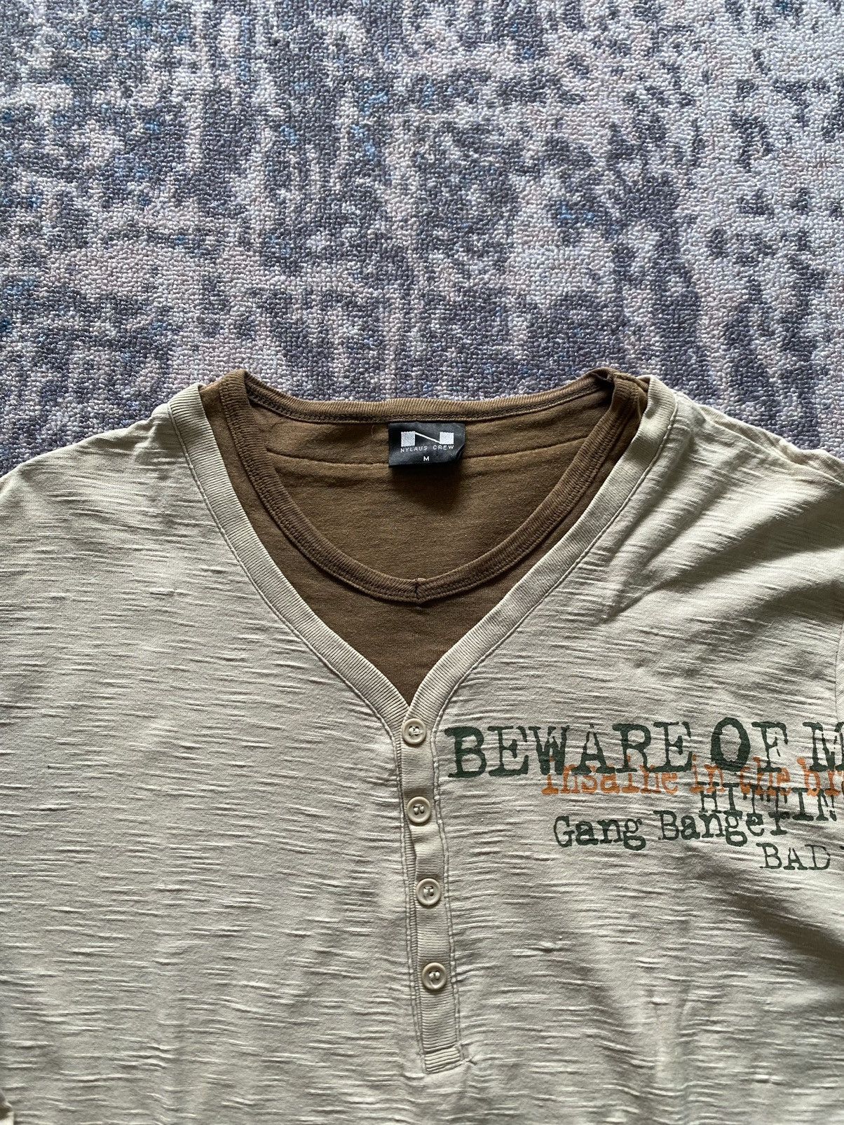 If Six Was Nine Y2K Nylaus Crew double Layer Ifsix lgb Style Size US M / EU 48-50 / 2 - 5 Thumbnail