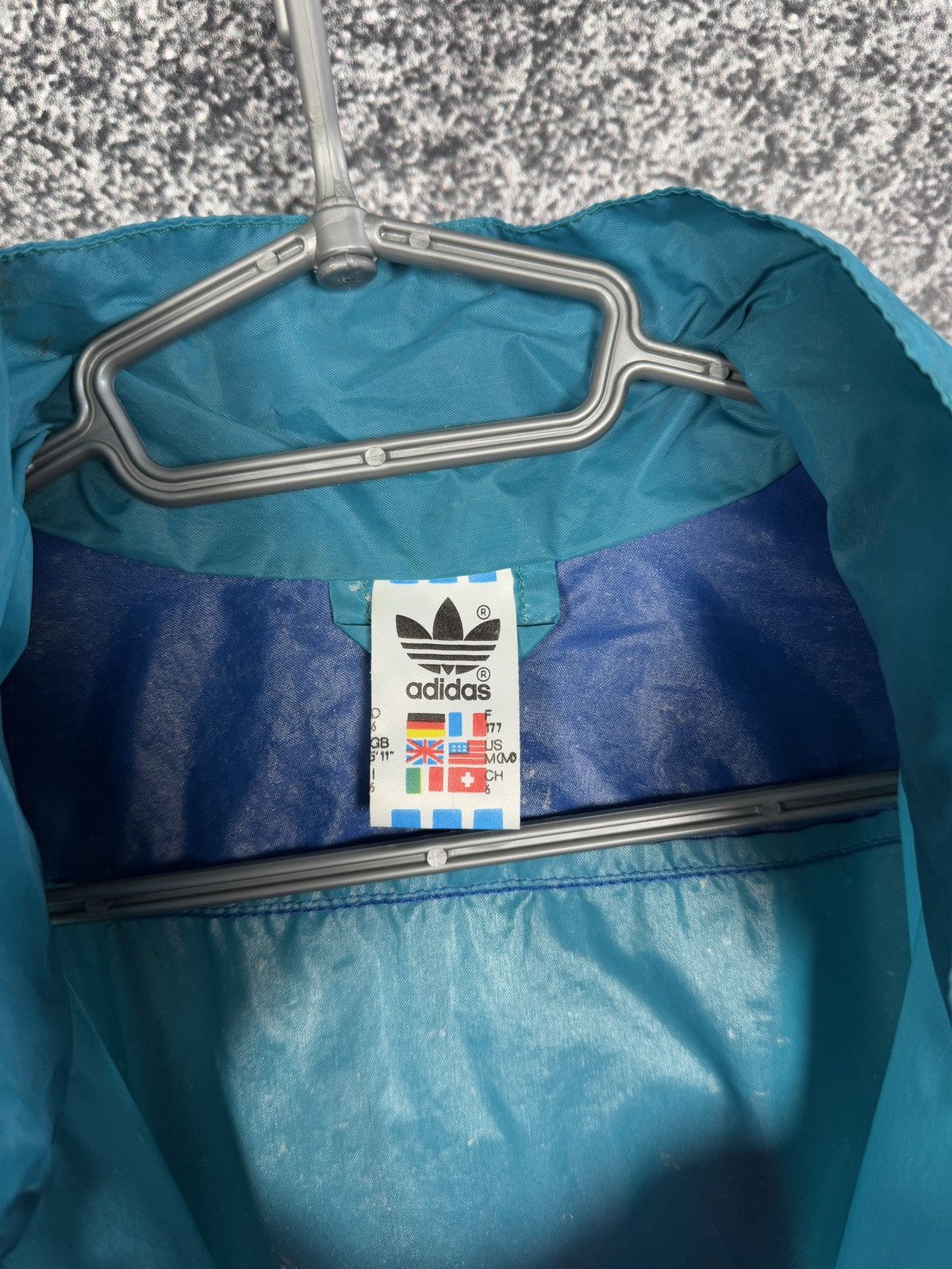 Adidas Adidas Vintage 90s Nylon Jacket Windbreaker Retro Size M Size US M / EU 48-50 / 2 - 8 Thumbnail