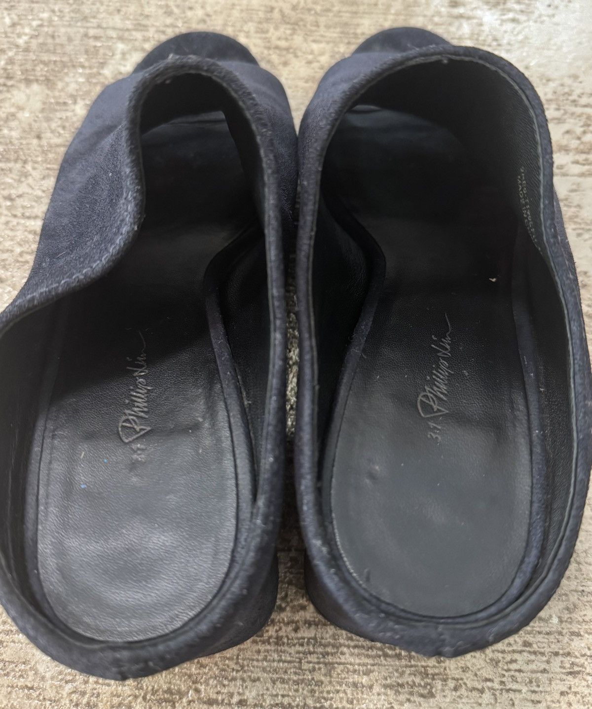 3.1 Phillip Lim 3.1 Phillip Lim Cube Mule Sandals in Midnight. Size US 7 / IT 37 - 5 Thumbnail