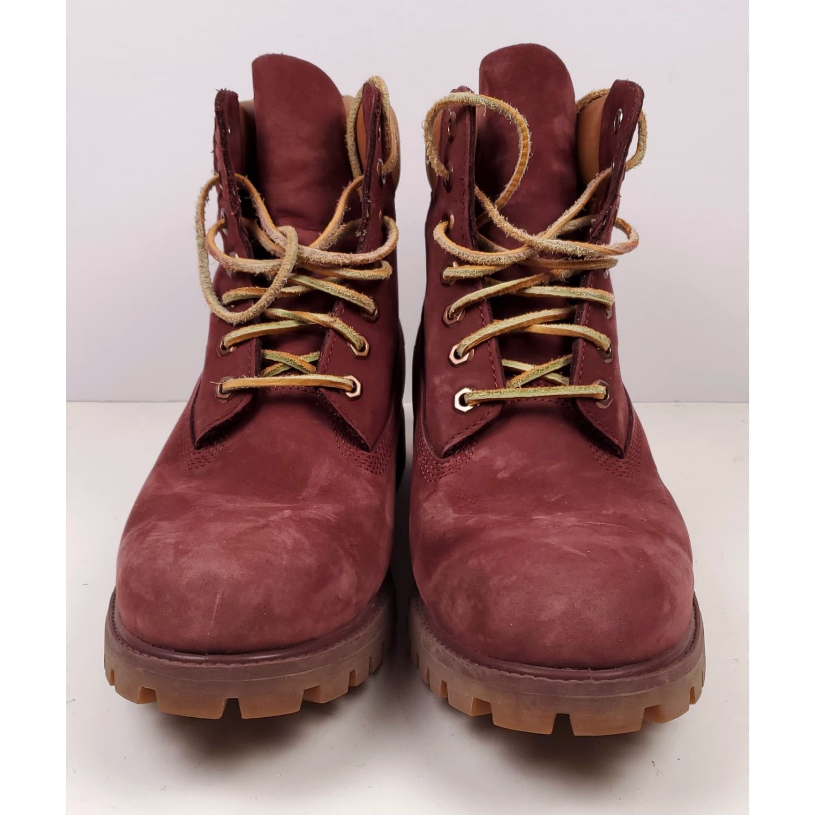 Timberland TIMBERLAND 6 Inch Premium Boot Suede Leather Red Patriotic Mens 10 M Boot Men Red Suede 6 Inch Premium Hikking Size US 10 / EU 43 - 2 Thumbnail