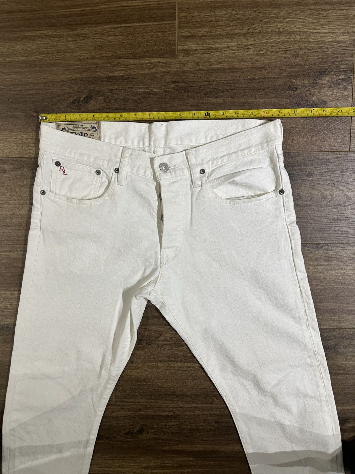 Polo Ralph Lauren Polo Ralph Laurent white denim Size US 32 / EU 48 - 3 Thumbnail
