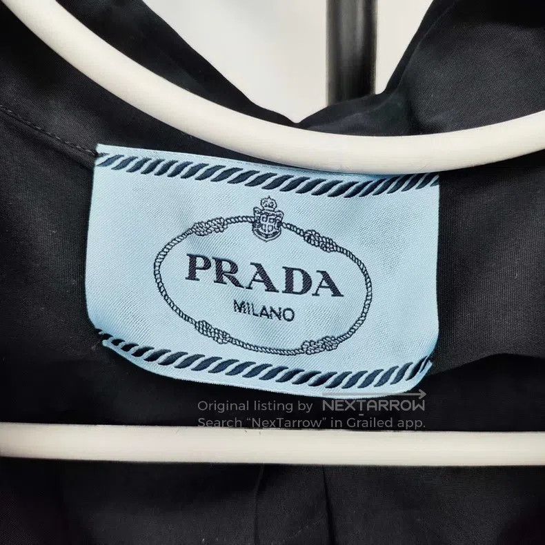Prada Prada Pure cotton dress Size XXS / US 00 / IT 34 - 3 Thumbnail