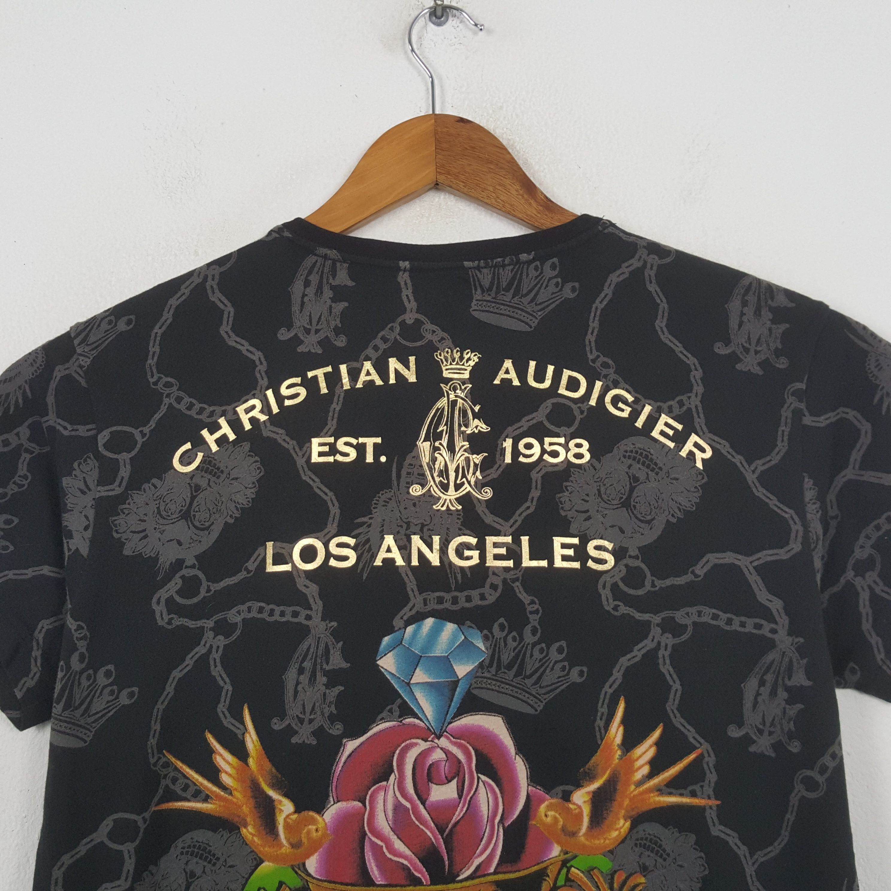 Christian Audigier Vintage Christian Audigier Designer Brand T-shirt RR5 Size US M / EU 48-50 / 2 - 4 Thumbnail