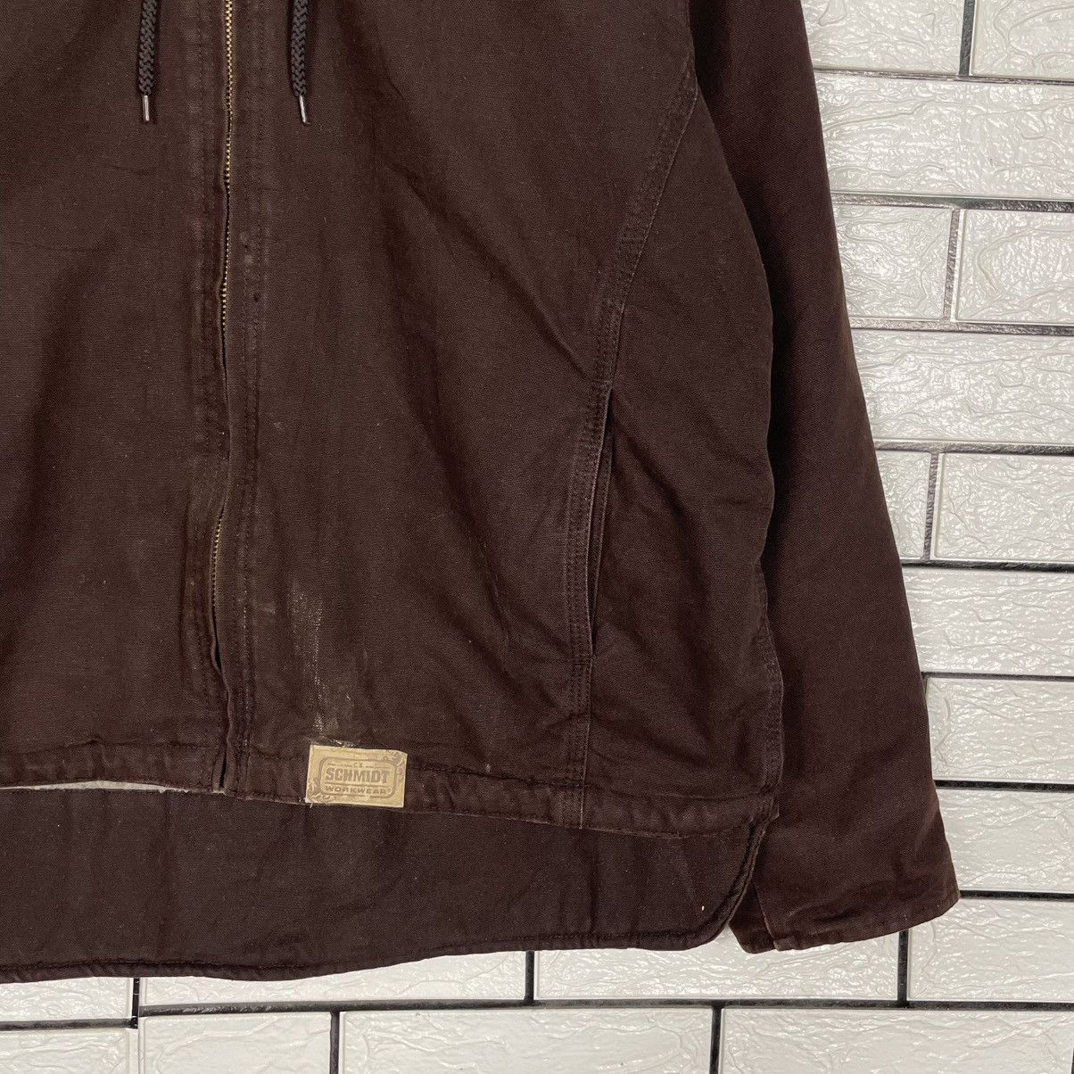 SCHMIDT Schmidt Duck Canvas Women Workwear Jacket Size L / US 10 / IT 46 - 4 Thumbnail