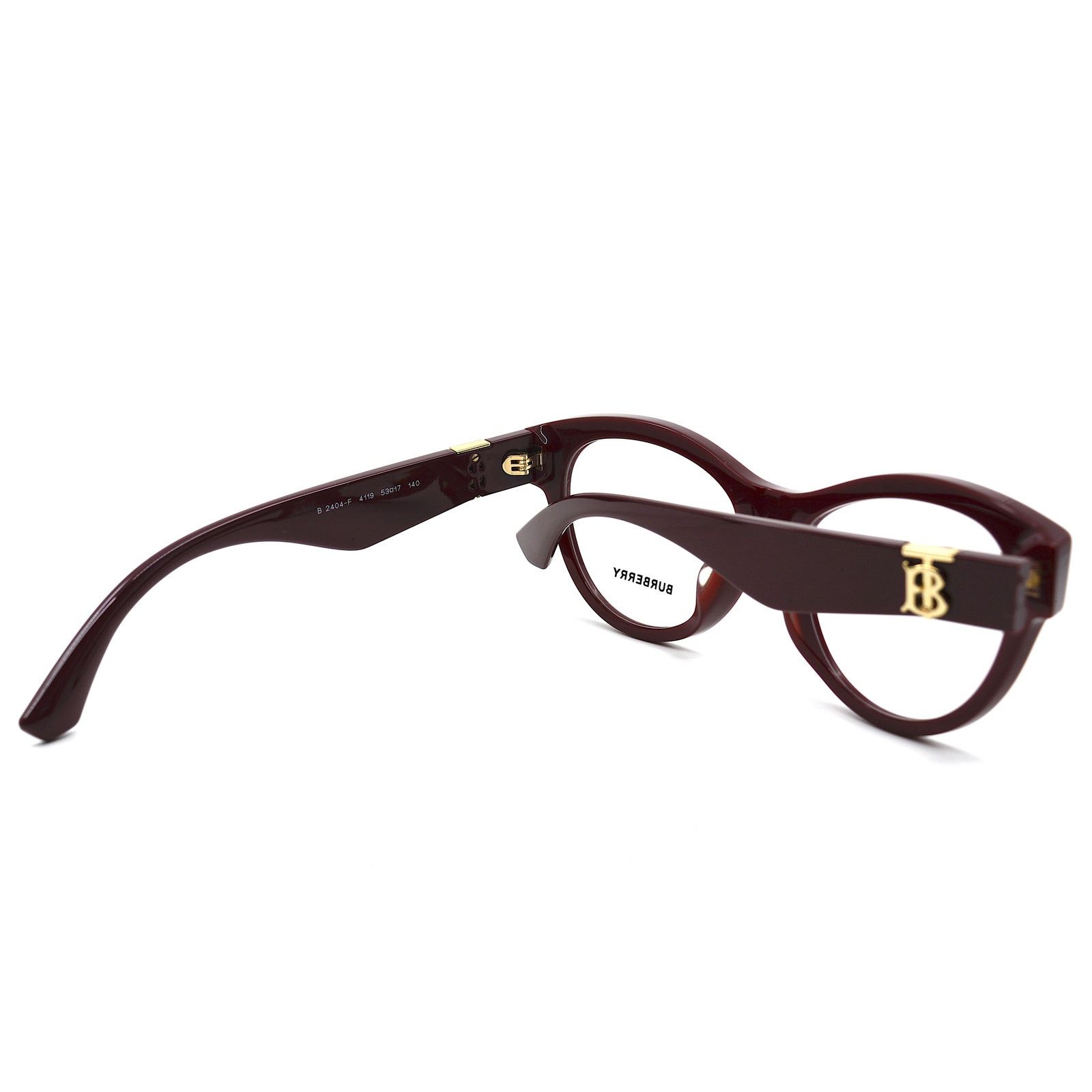 Burberry NEW BURBERRY BE2404F 4119 BORDEAUX EYEGLASSES FRAME Size ONE SIZE - 11 Thumbnail