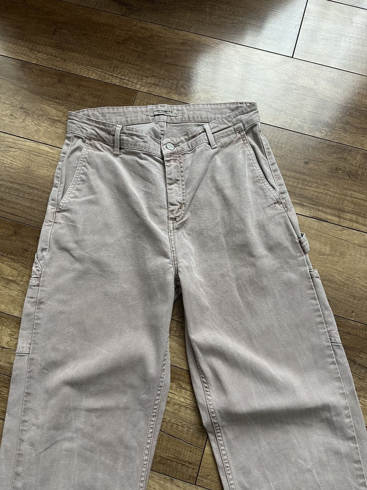 Carhartt Carhartt Pierce Straight Carpenter Pants Denim Vintage Size US 27 - 8 Thumbnail