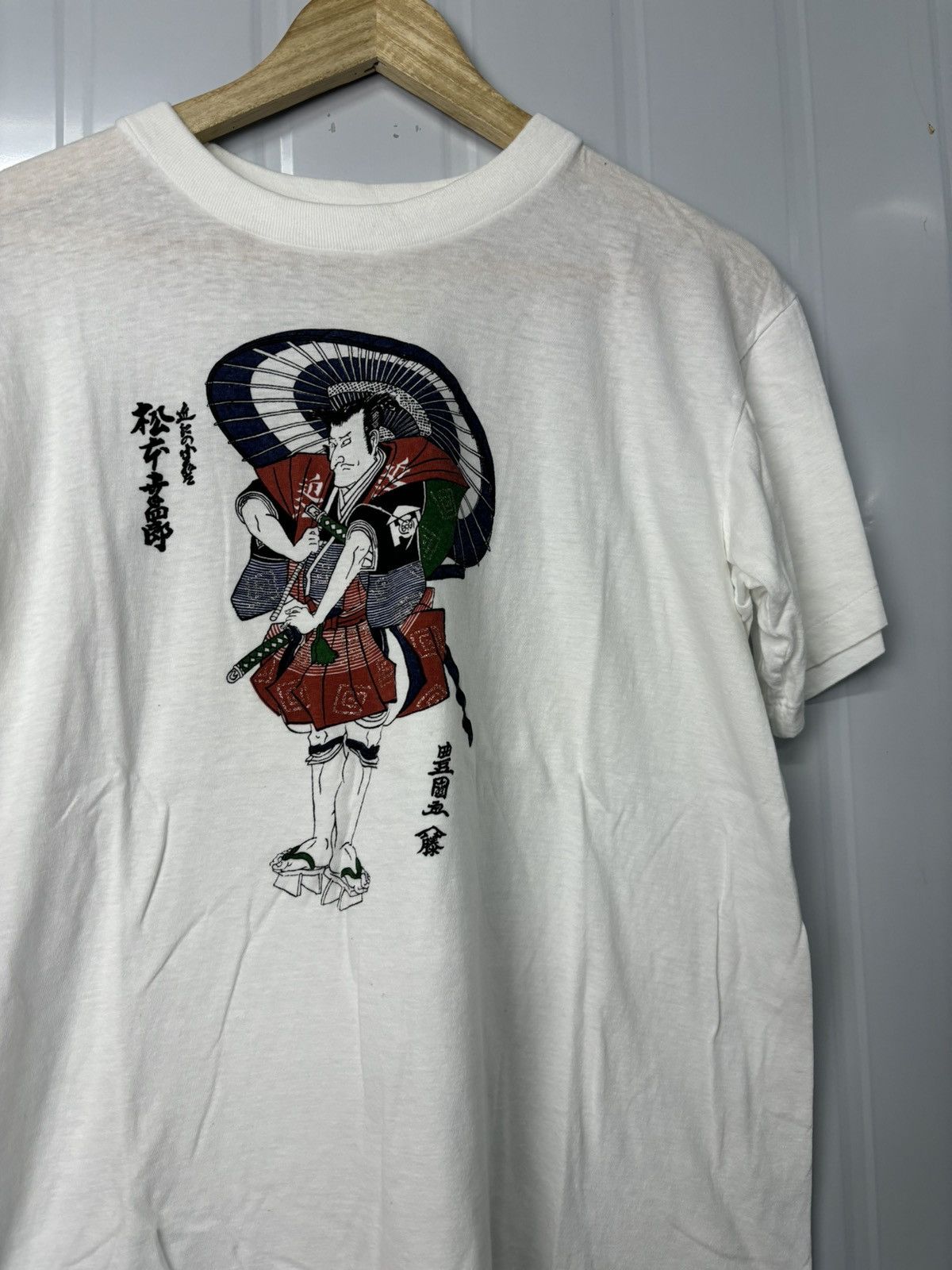 Japanese Brand × Vintage RARE! Vintage 90’s Art Japanese Soldier Promo Size US M / EU 48-50 / 2 - 1 Thumbnail