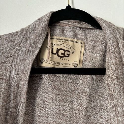 Ugg UGG Australia Women's Hoodie Sweater Cardigan Dress Robe Oat Size L / US 10 / IT 46 - 2 Thumbnail
