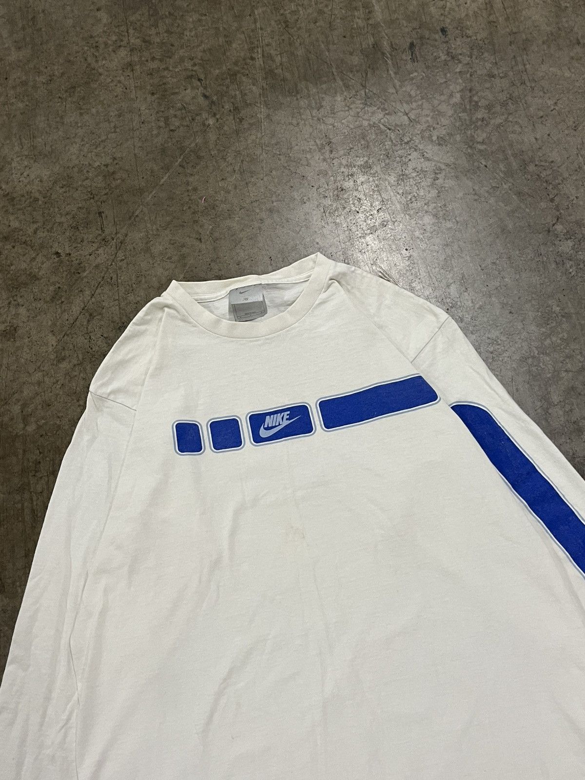 Nike × Vintage Nike vintage longsleeve tee shirt hype rare sleeve hits Size US M / EU 48-50 / 2 - 4 Thumbnail