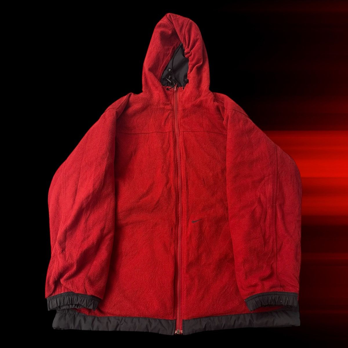 Nike Vintage 2000’s Nike Reversible Windbreaker Size US L / EU 52-54 / 3 - 3 Thumbnail