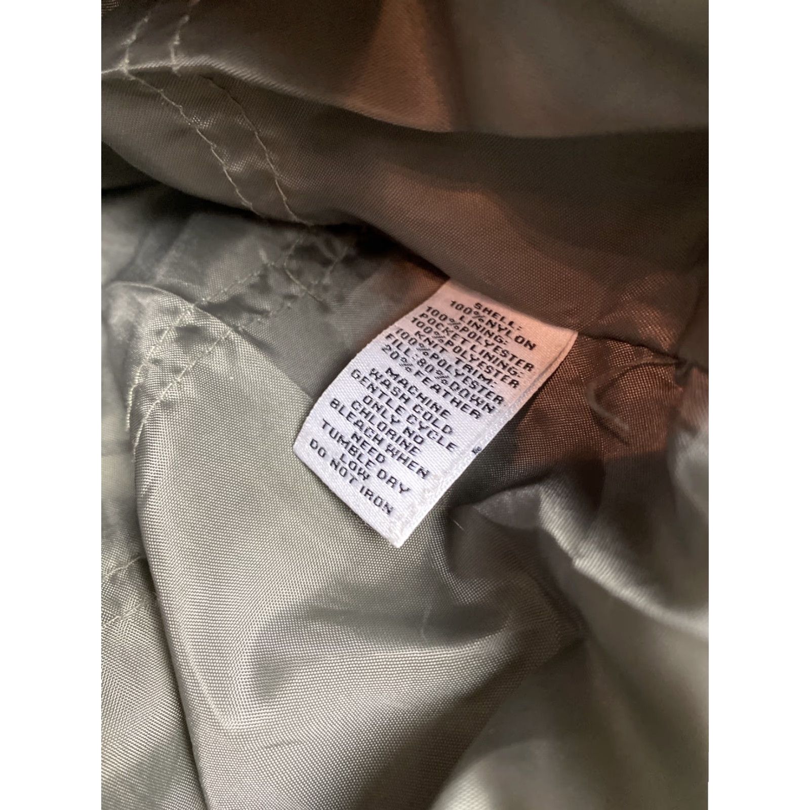 Calvin Klein Calvin Klein Down Feather Long Jacket Hoodie Coat XL Mens Green Size US XL / EU 56 / 4 - 4 Thumbnail