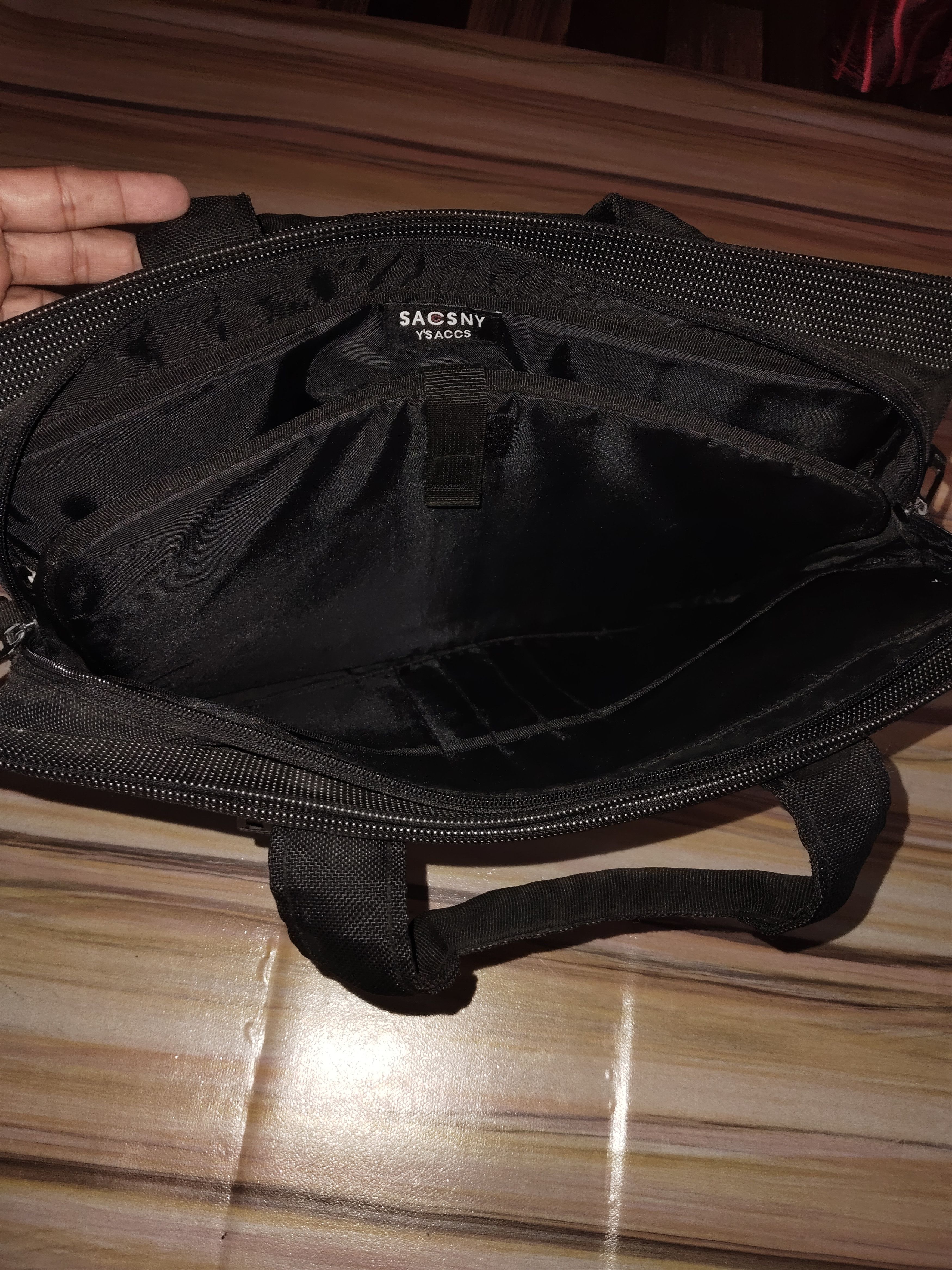 Yohji Yamamoto Y'SACCS SACSNY Document Bag Size ONE SIZE - 8 Thumbnail
