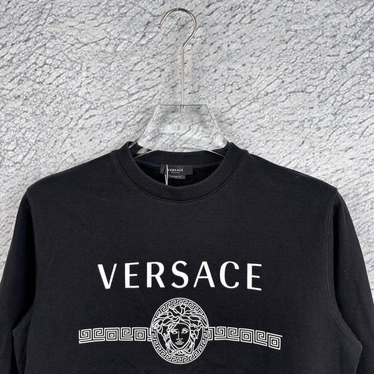 Versace versace black medusa logo crewneck sweatshirt Size US S / EU 44-46 / 1 - 3 Thumbnail