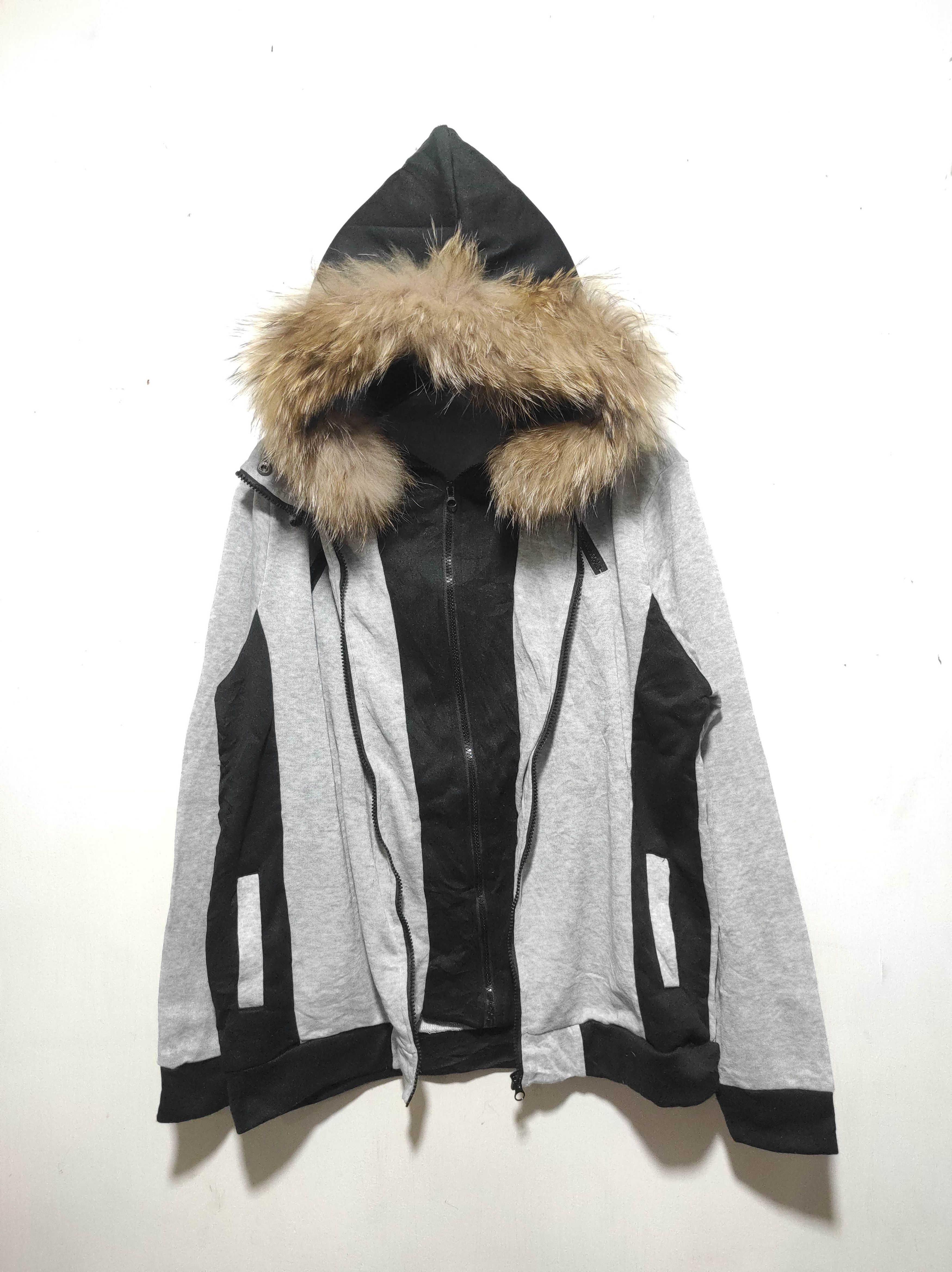 Hysteric Glamour Unbrand double layer Fur Zip Hoodie Lgb IfSixWasNine style Size US M / EU 48-50 / 2 - 2 Thumbnail
