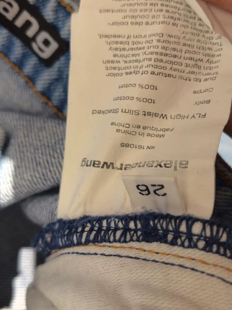 Alexander Wang Alexander Wang Women's Blue Jeans- Size 26" / US 2 / IT 38 - 5 Thumbnail