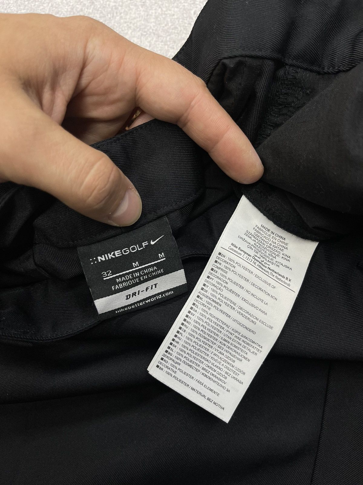 Nike × Nike ACG × Vintage Vintage Nike Golf Short Black Y2K Jordan ACG Size M Size US 32 / EU 48 - 7 Thumbnail