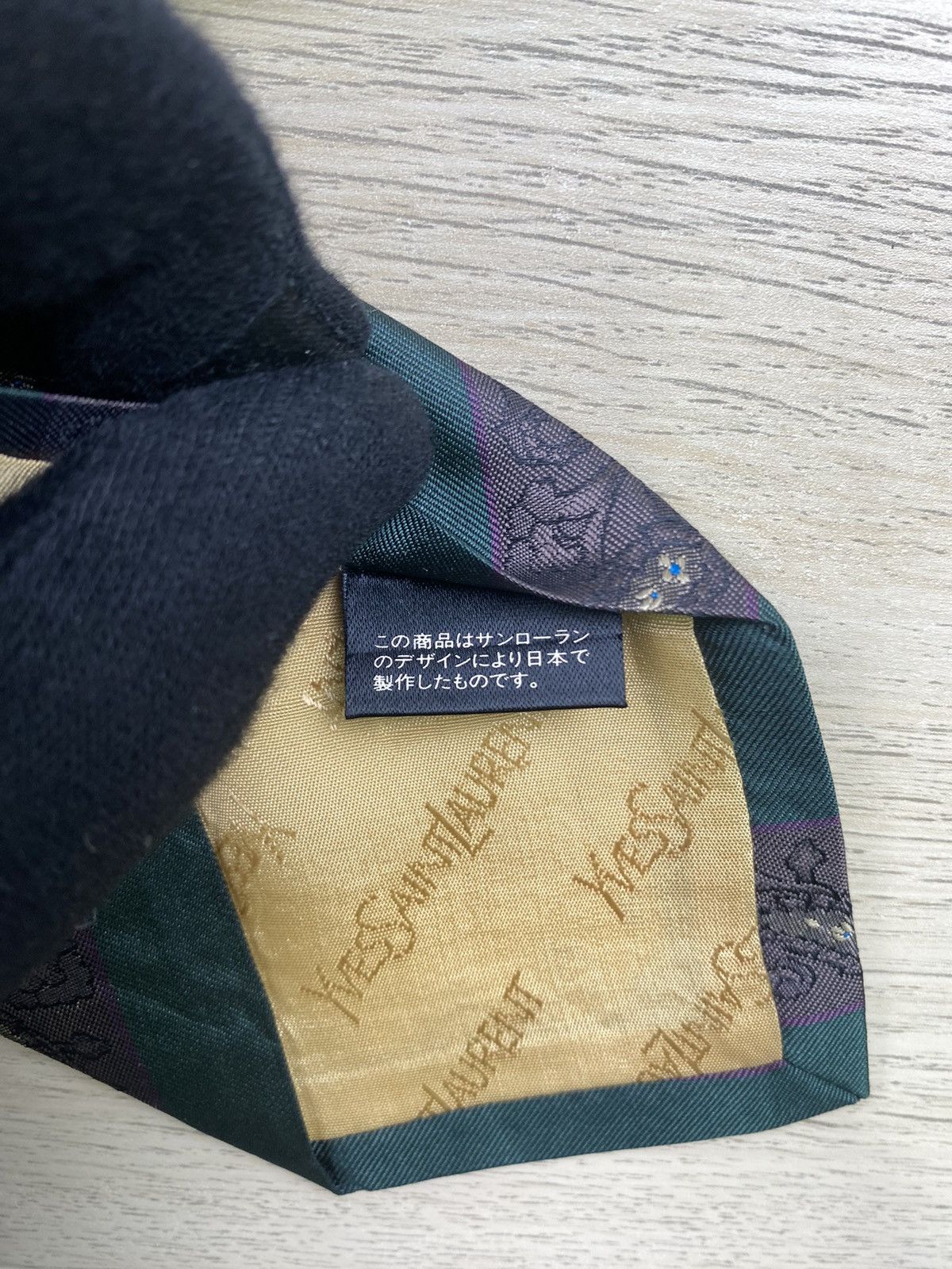 Vintage YvesSaintLaurent Silk Tie T27 Size ONE SIZE - 6 Thumbnail