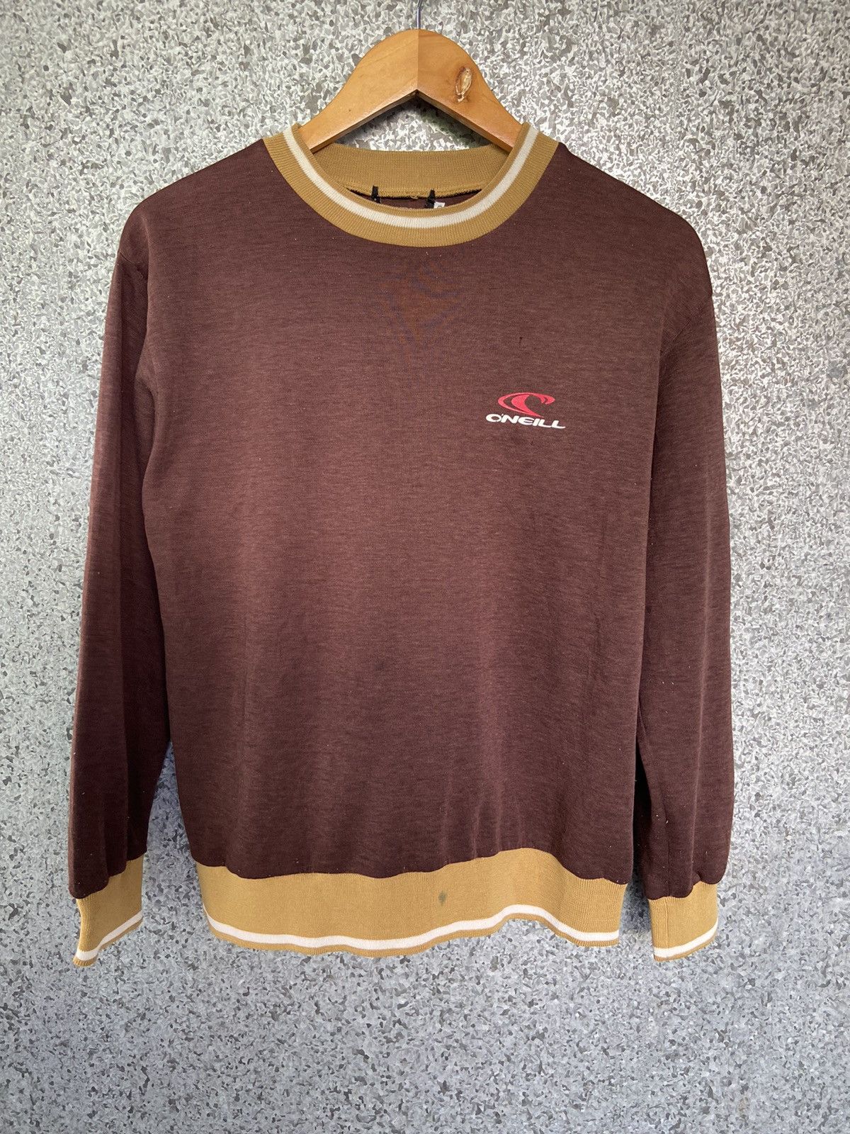 O'Neill Vintage 90s Vintage Oneill sweatshirt Size US S / EU 44-46 / 1 - 1 Thumbnail