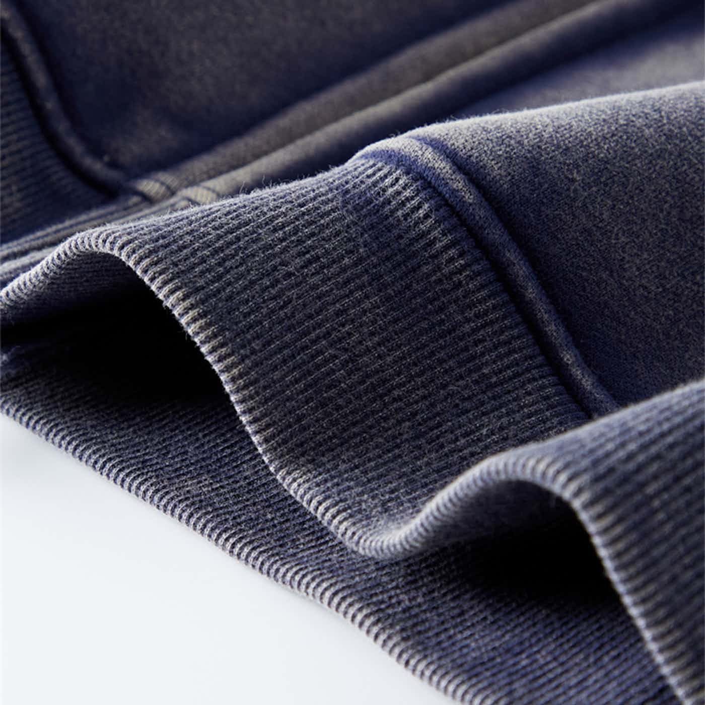 Japanese Brand × Vintage Navy blue Acid washed faded Zippered Oversized Hoodie Size US M / EU 48-50 / 2 - 7 Thumbnail