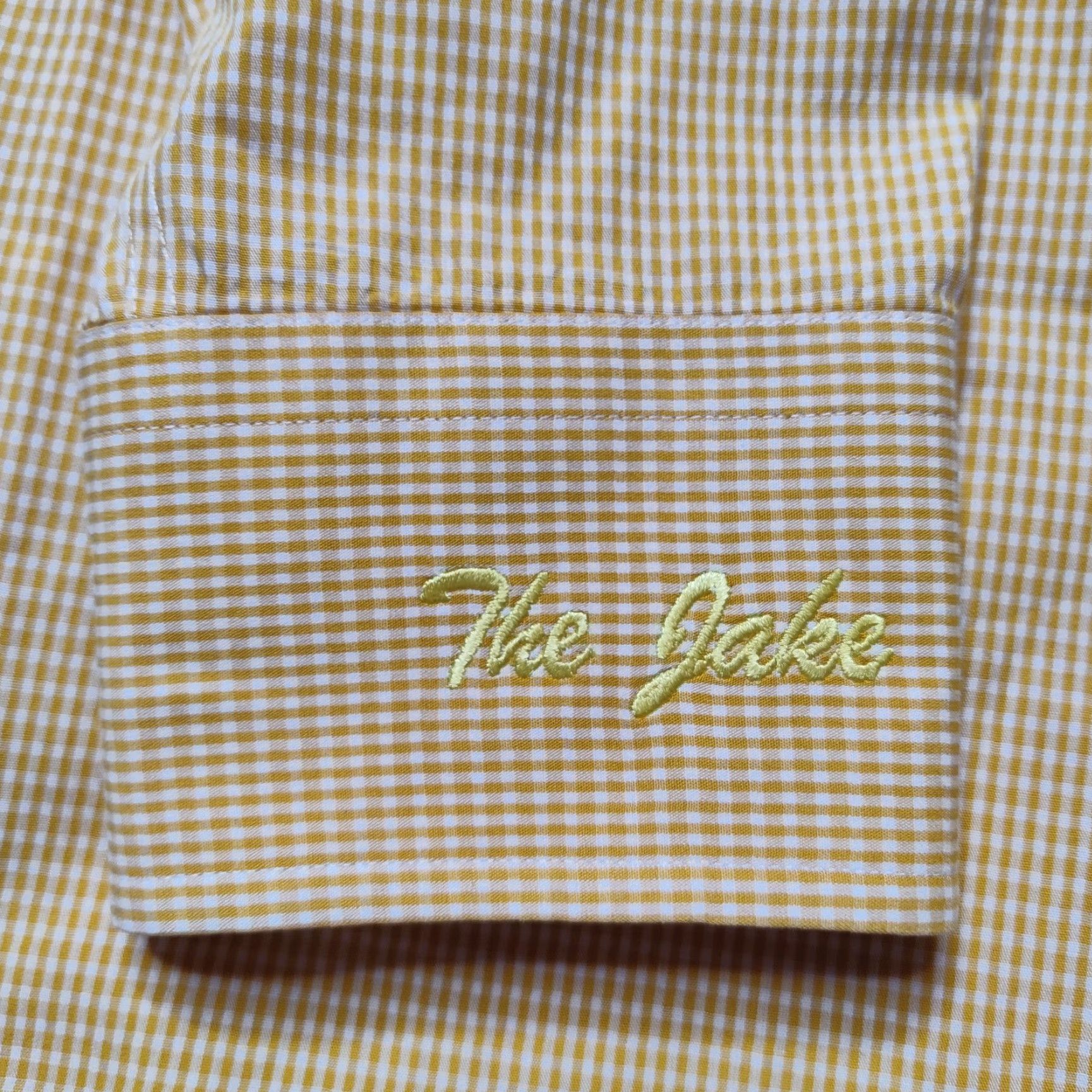 Vintage JACK NICKLAUS THE JAKE NON-IRON Men Large Orange GINGHAM Check Button Shirt EUC Size US L / EU 52-54 / 3 - 3 Thumbnail