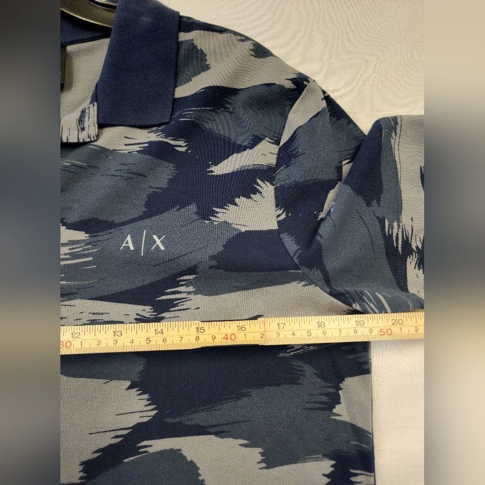 Armani Exchange Armani Exchange Men's Navy/Grey Slim Fit Sexy European SM Size US S / EU 44-46 / 1 - 5 Thumbnail