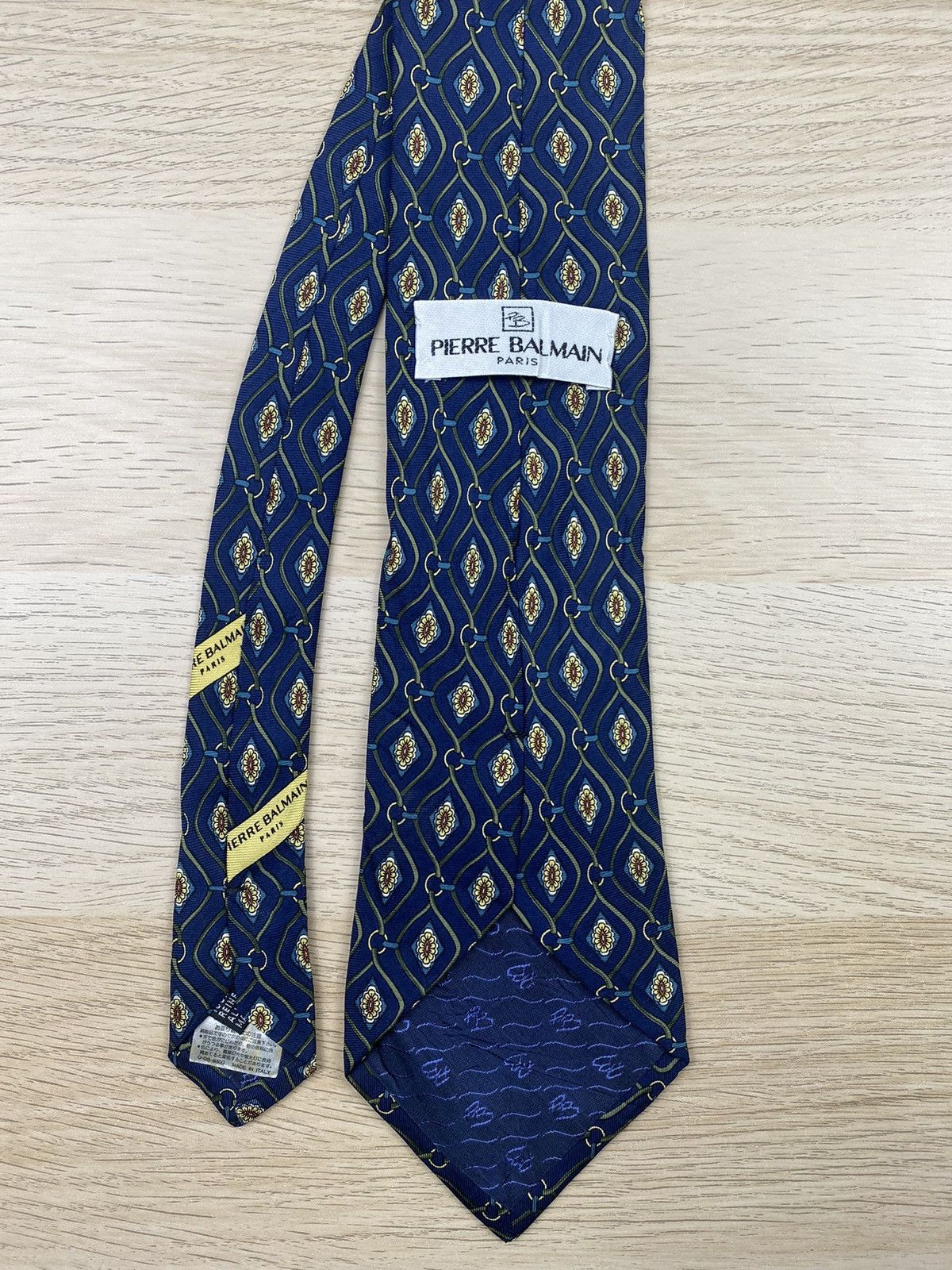 Pierre Balmain Pierre Balmain Silk Tie T84 Size ONE SIZE - 5 Thumbnail