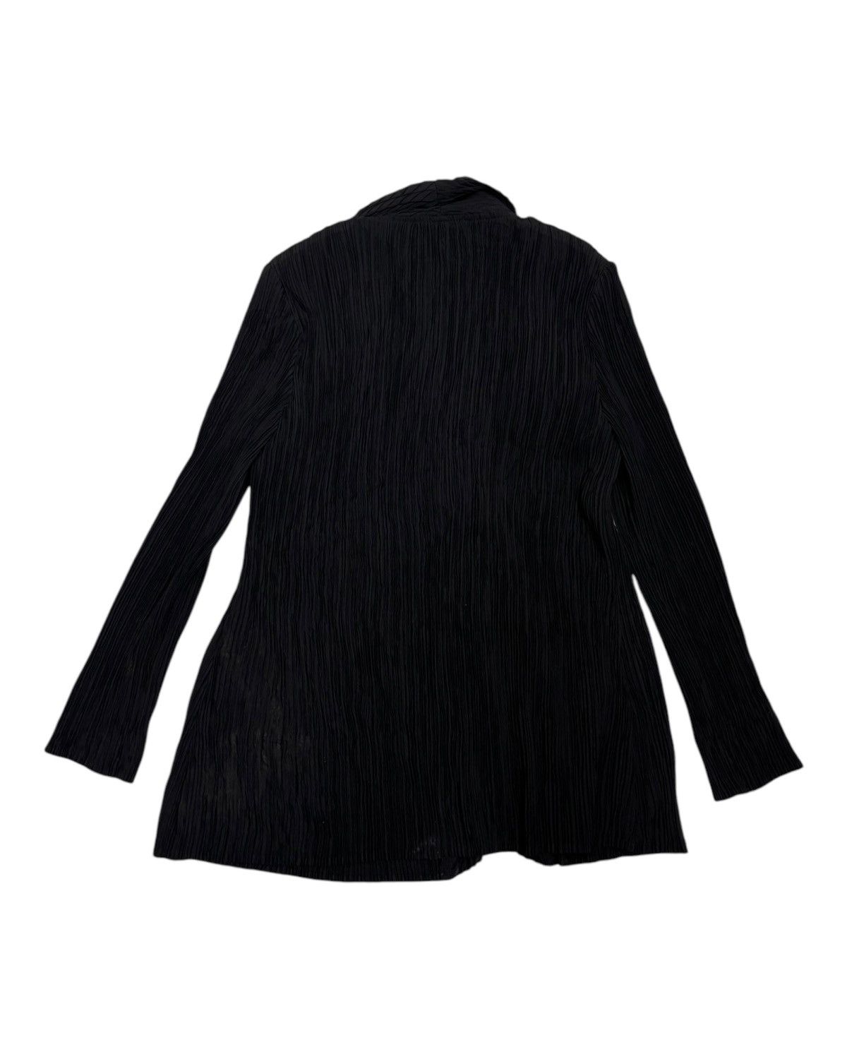 Issey Miyake × Japanese Brand × Pleats Please Issey Miyake PLEATED PLEASE ISSEY MIYAKE STYLE DESIGN DRAPE JACKET Size S / US 4 / IT 40 - 3 Thumbnail