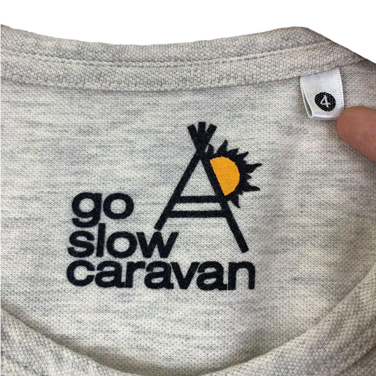 go slow caravan GO SLOW CARAVAN Mountain Nature Outdoor Tee Shirt Size US M / EU 48-50 / 2 - 5 Thumbnail