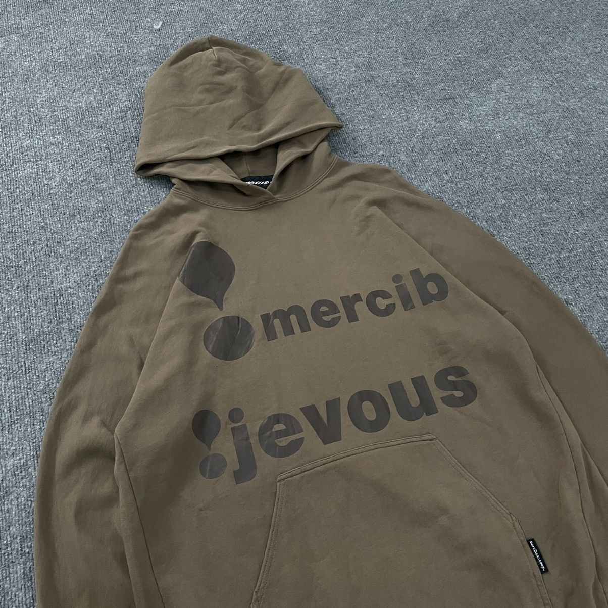 Issey Miyake Mercibeaucoup by Issey Miyake Spell Out Hoodies Size US L / EU 52-54 / 3 - 3 Thumbnail