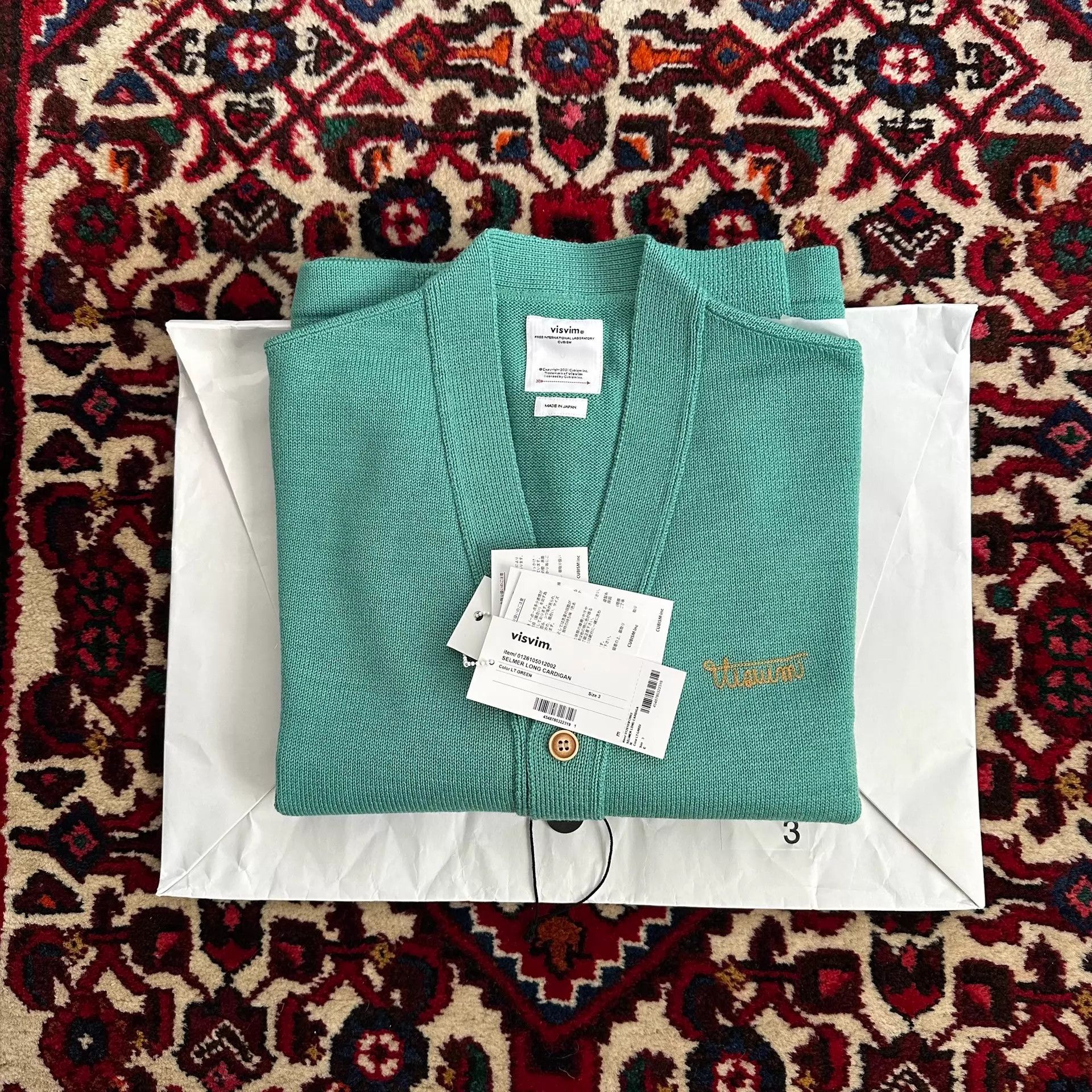 Visvim VISVIM 26SS SELMER LONG CARDIGAN WOOL Size 3 Size US L / EU 52-54 / 3 - 2 Thumbnail