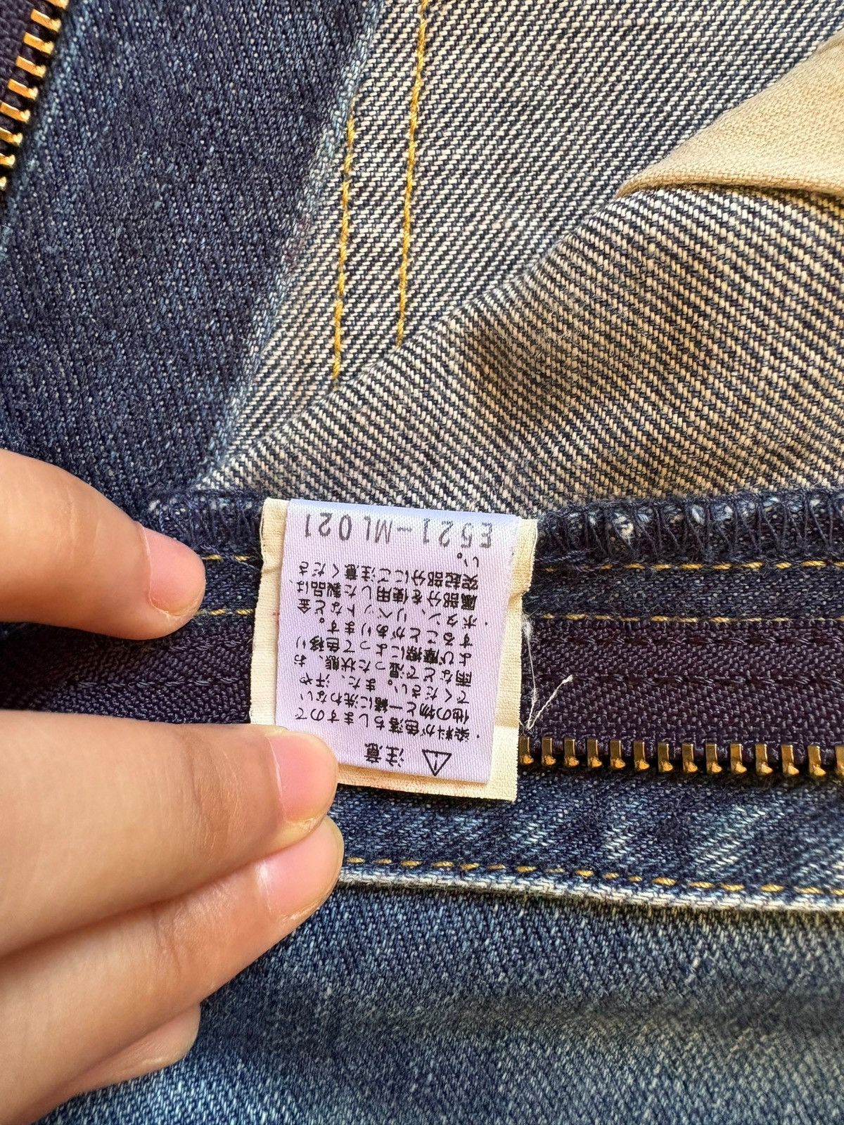 Japanese Brand × Lee Vintage Japanese Miss Lee Mud Wash Bootcut Jeans Size 29" - 12 Thumbnail