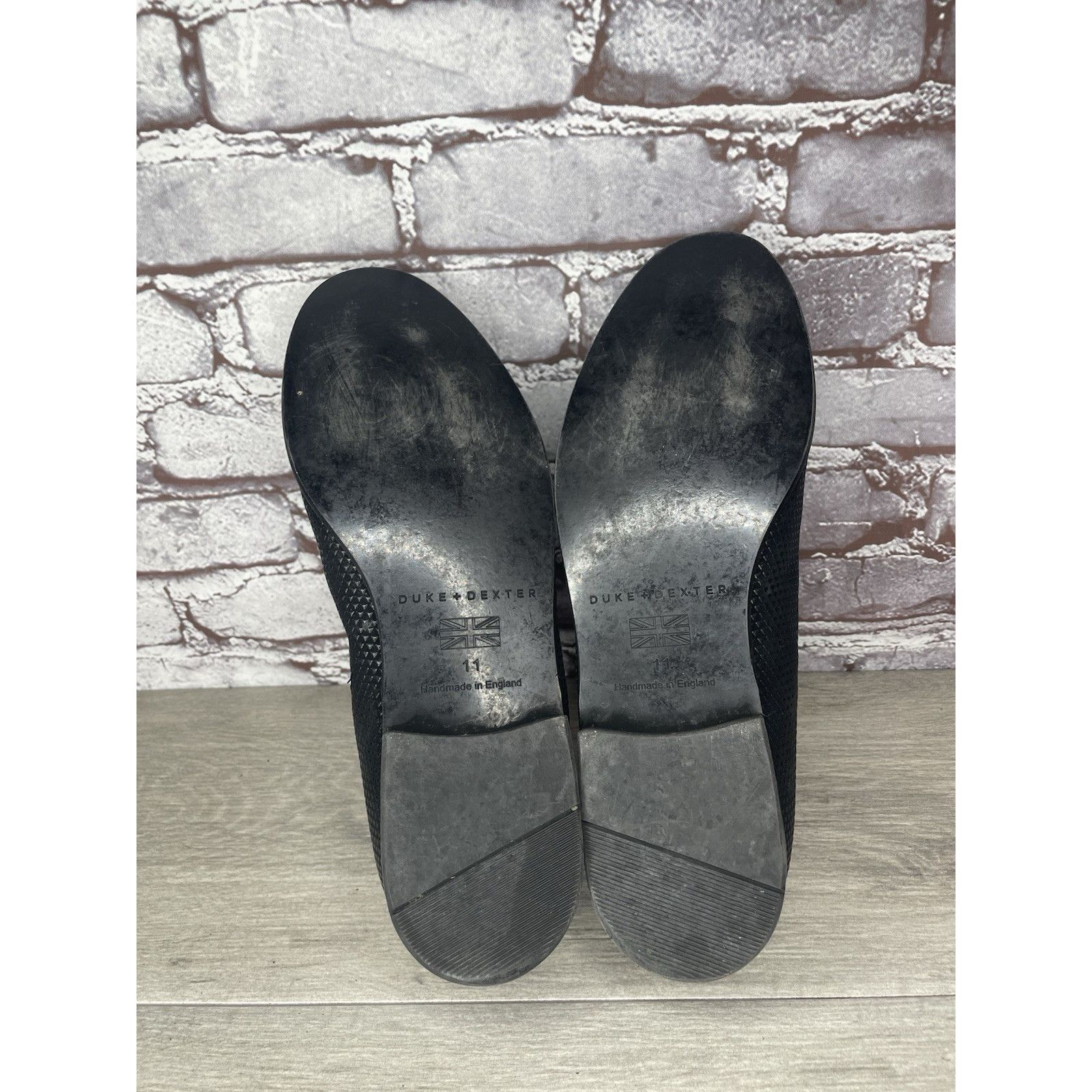 DUKE + DEXTER Duke + Dexter Suede Loafers Handmade in England Slip On Shoe Size US 11 / EU 44 - 15 Thumbnail